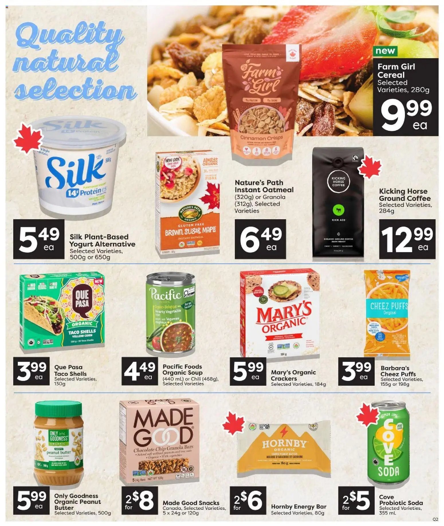 Quality Foods weekly flyer / circulaire