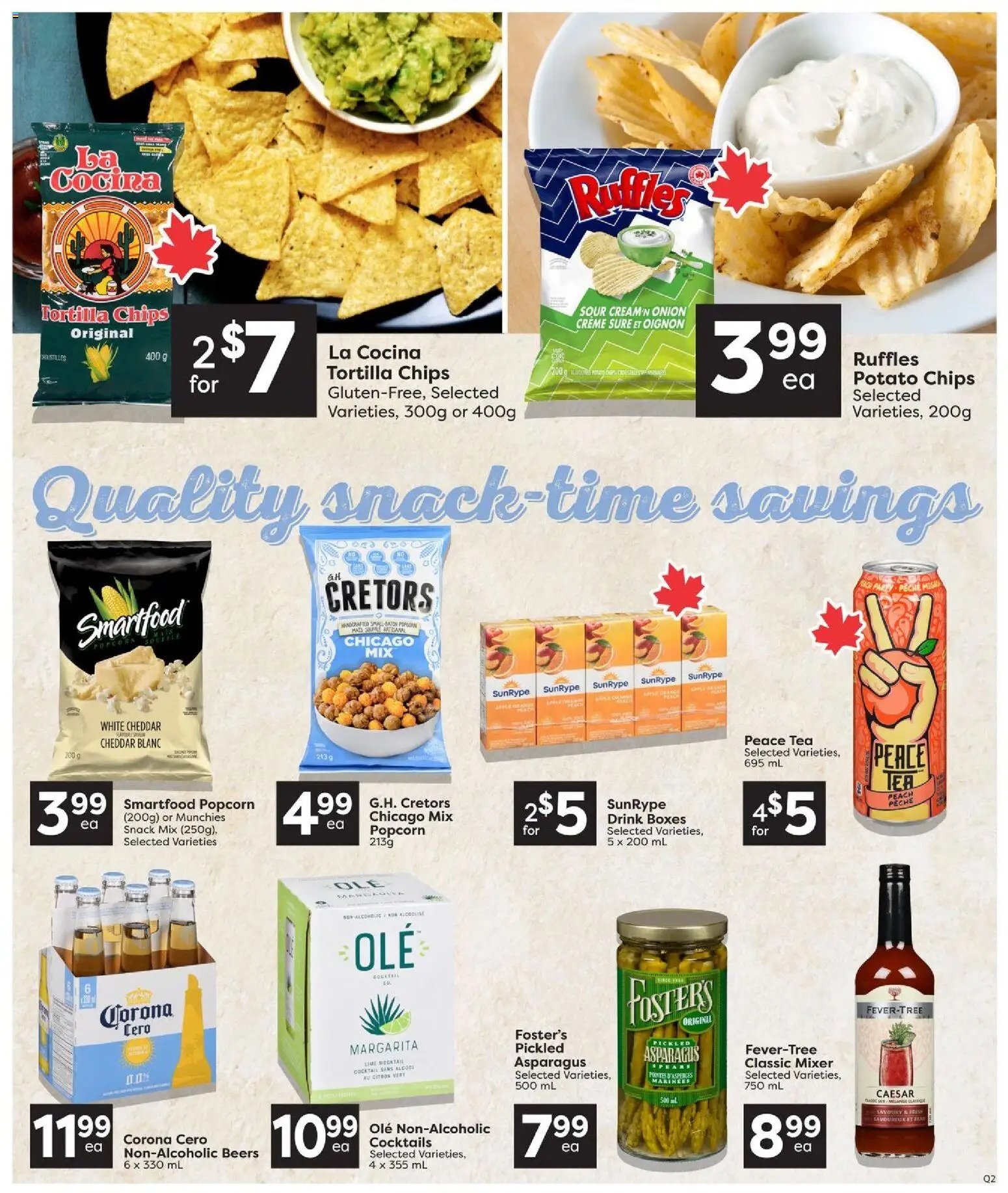 Quality Foods weekly flyer / circulaire