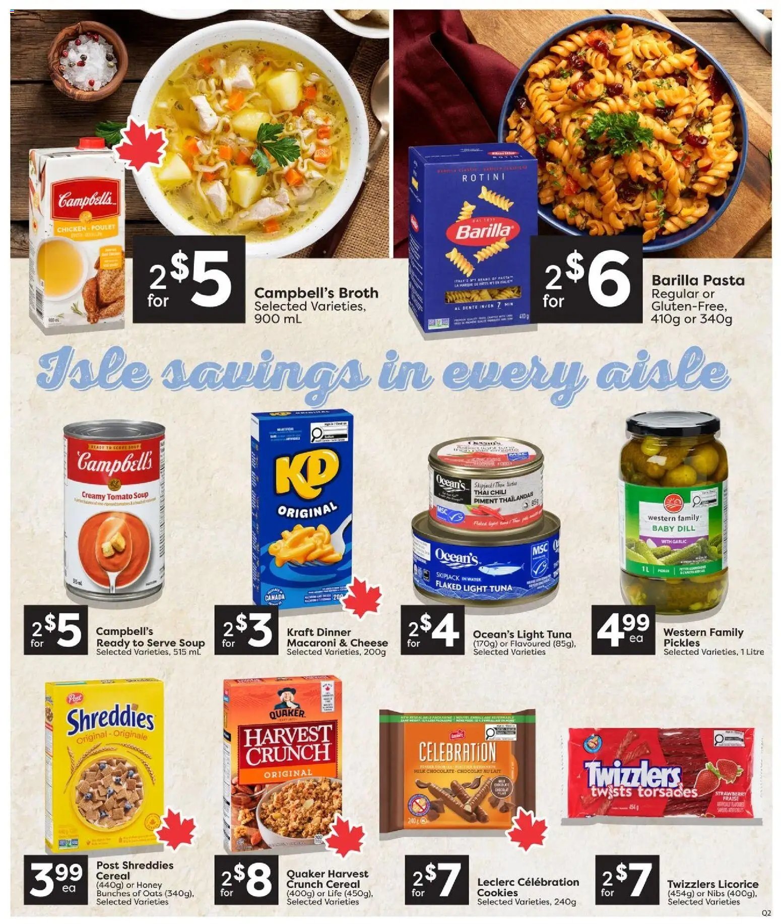 Quality Foods weekly flyer / circulaire