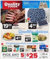 Quality Foods weekly flyer / circulaire