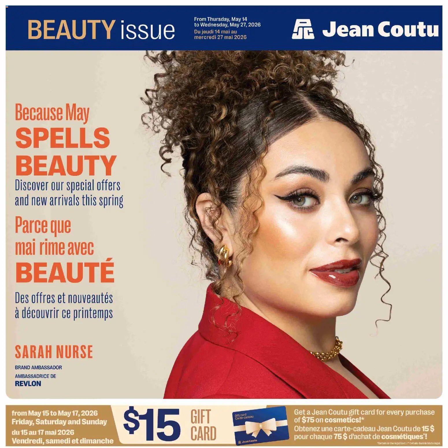 Jean Coutu flyer - Beauty Issue (2026-05-14 - 2026-05-27) | 1