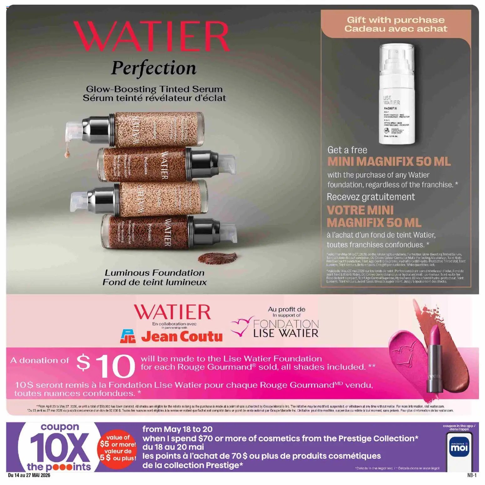 Jean Coutu flyer - Beauty Issue (2026-05-14 - 2026-05-27) | 2