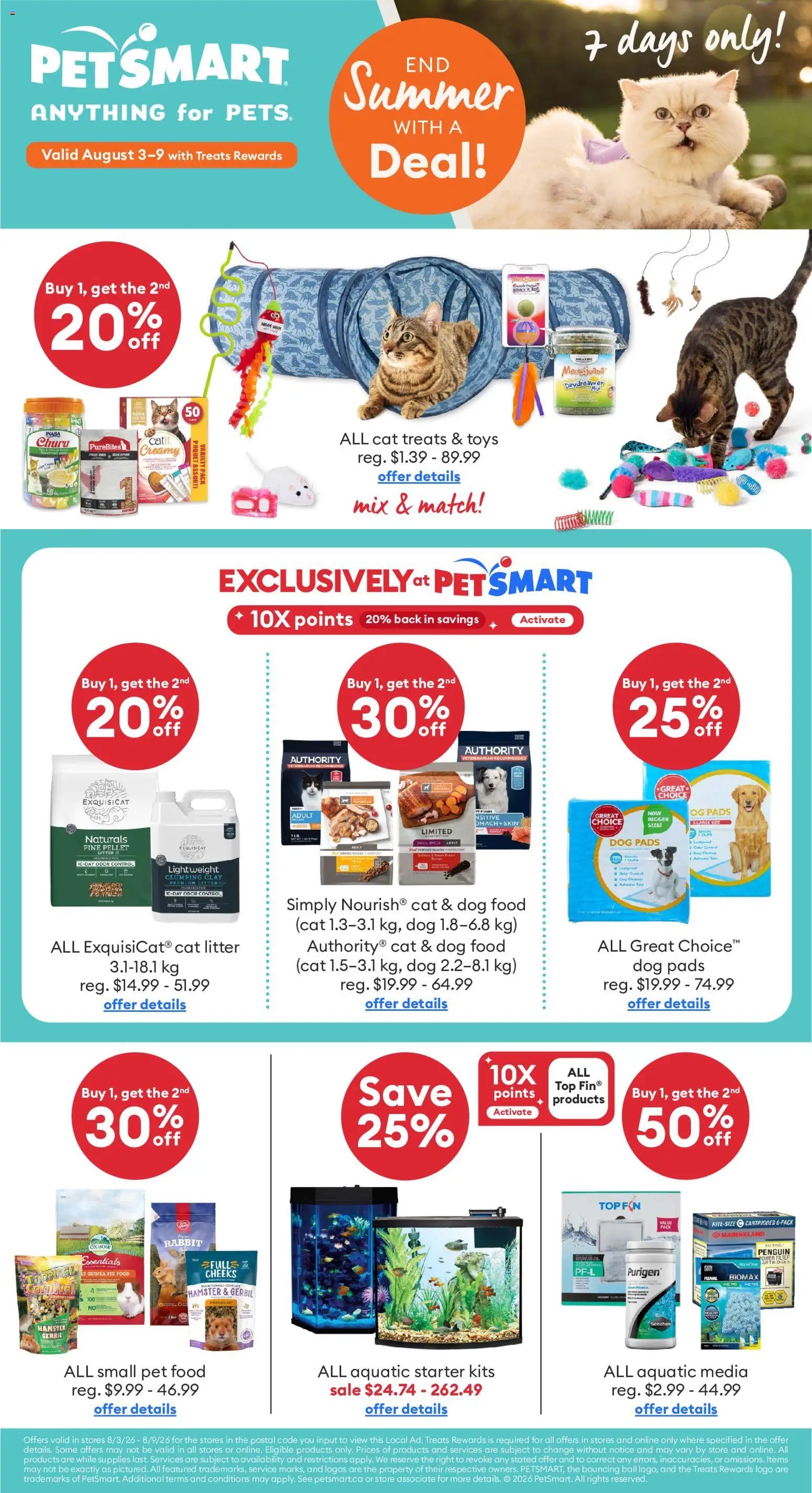 Petsmart weekly flyer / circulaire