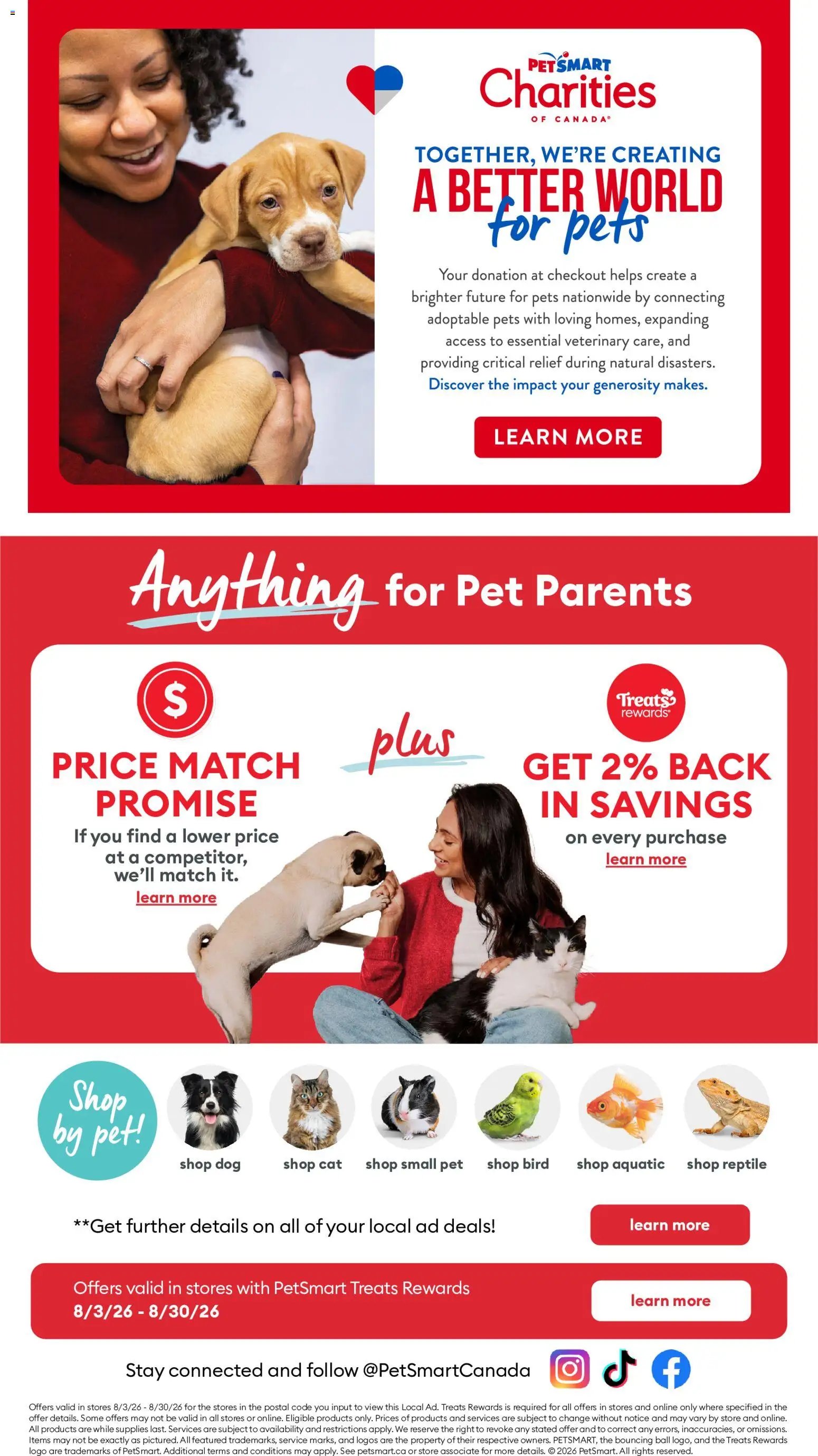 Petsmart weekly flyer / circulaire