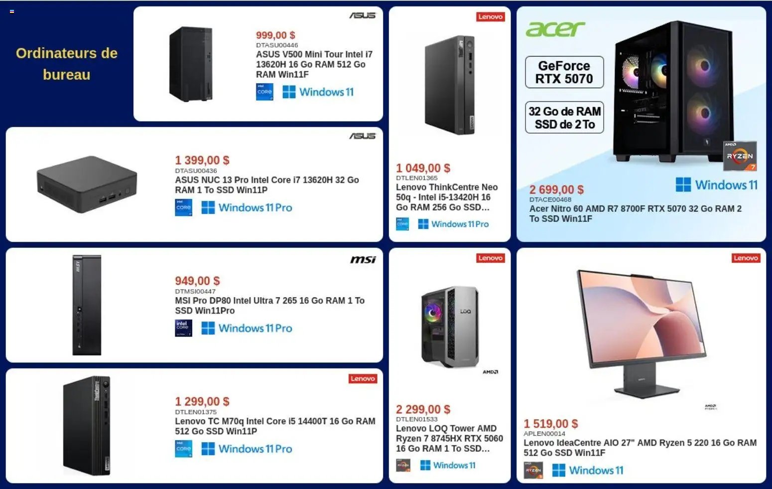 Canada Computers circulaire