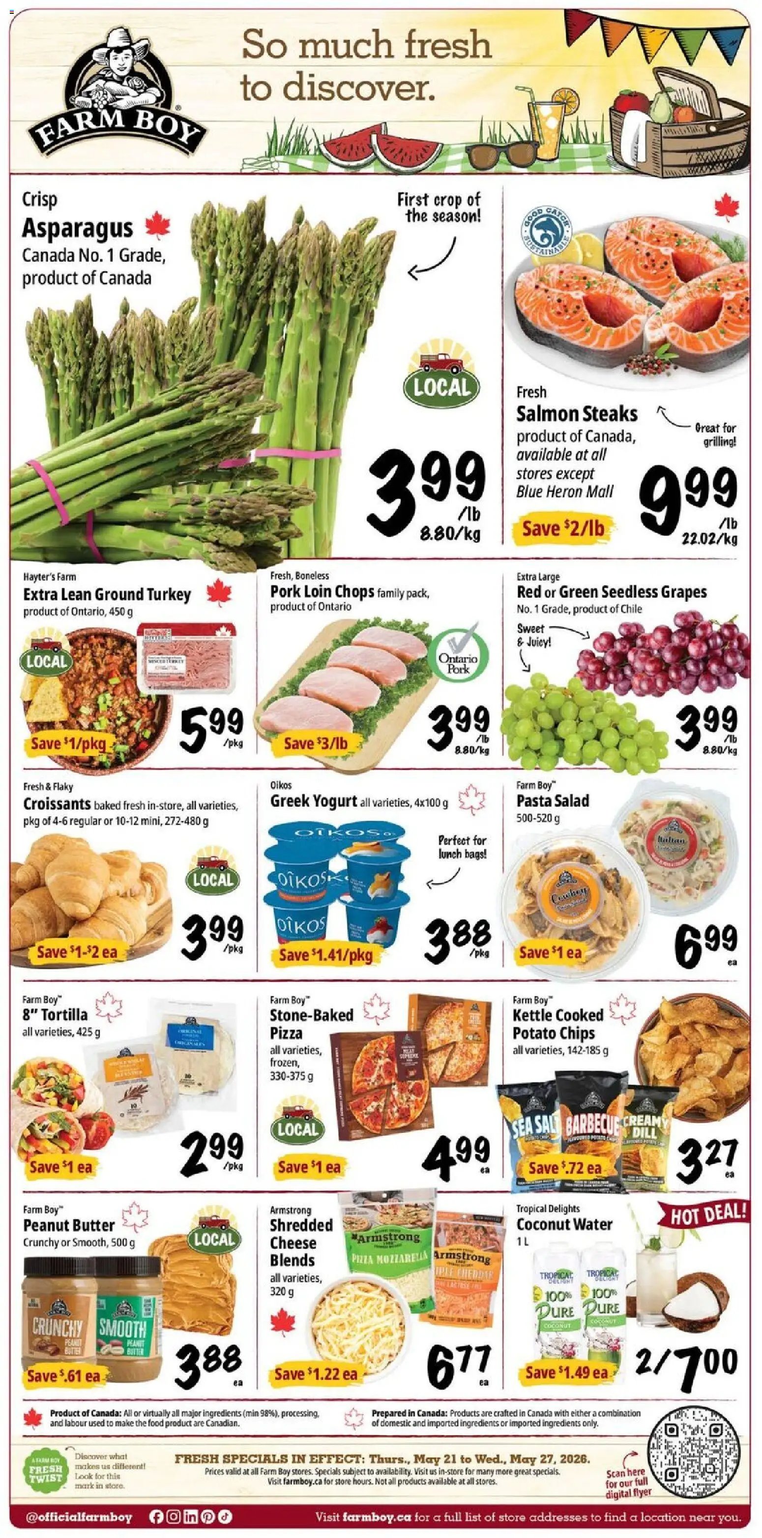 Farm Boy weekly flyer / circulaire (2026-05-21 - 2026-05-27) | 1