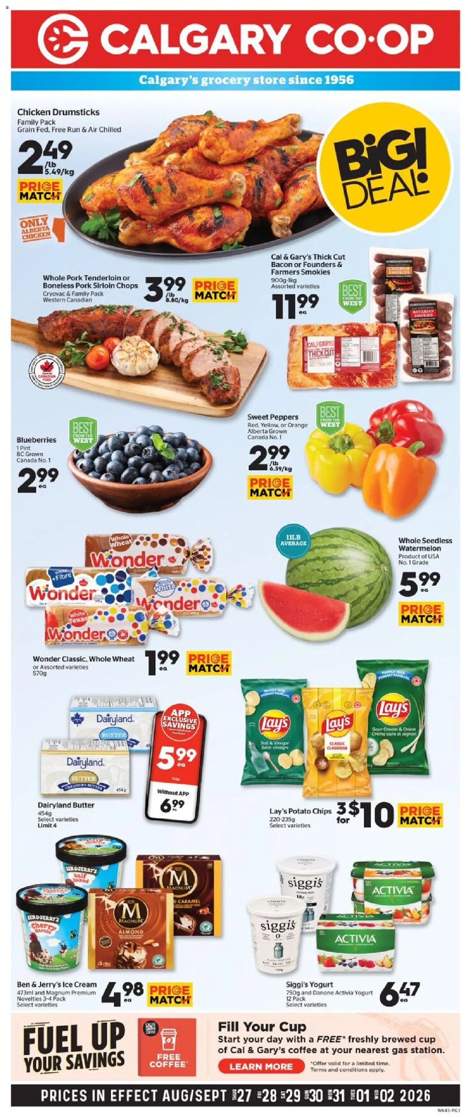 Calgary Co-op weekly flyer / circulaire