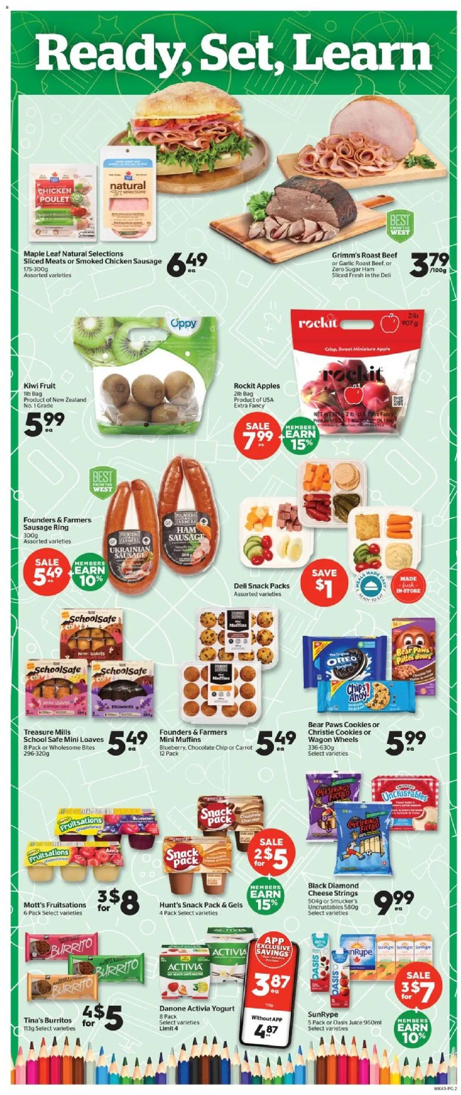 Calgary Co-op weekly flyer / circulaire