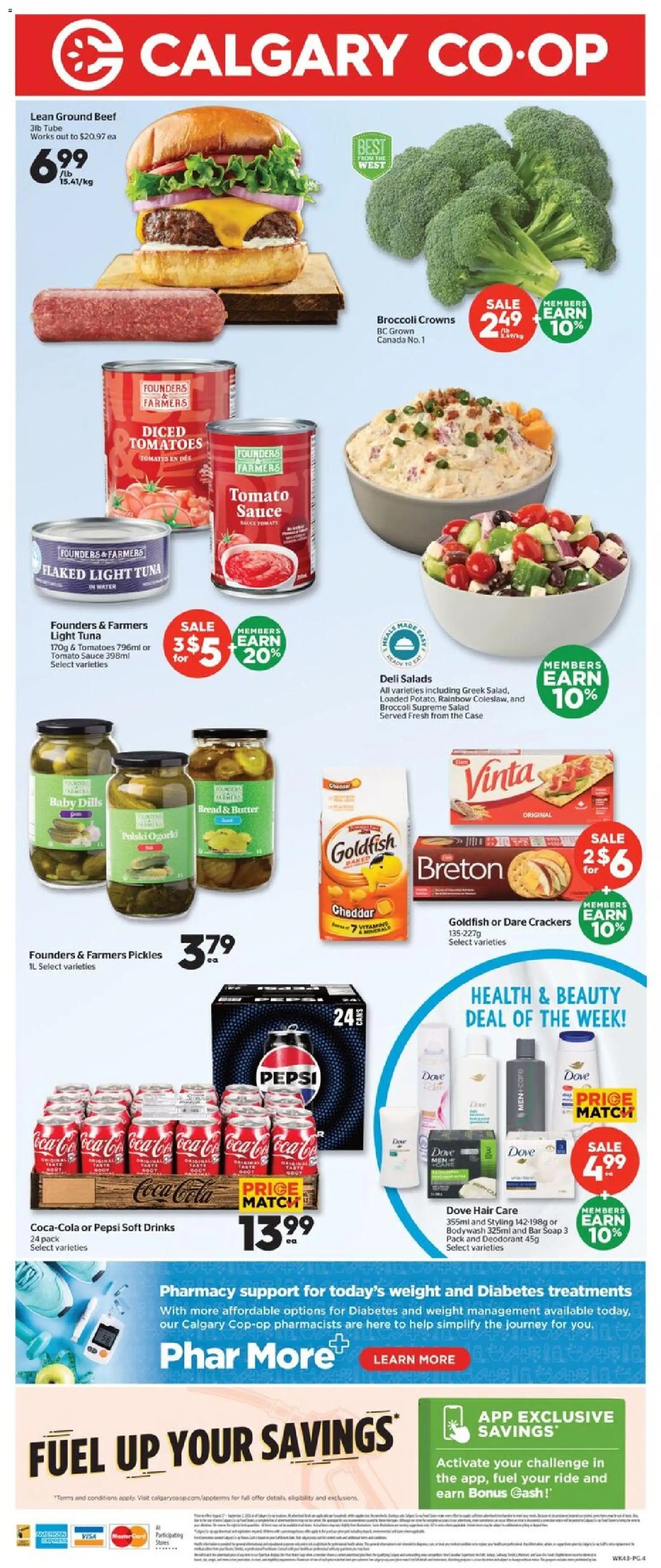 Calgary Co-op weekly flyer / circulaire