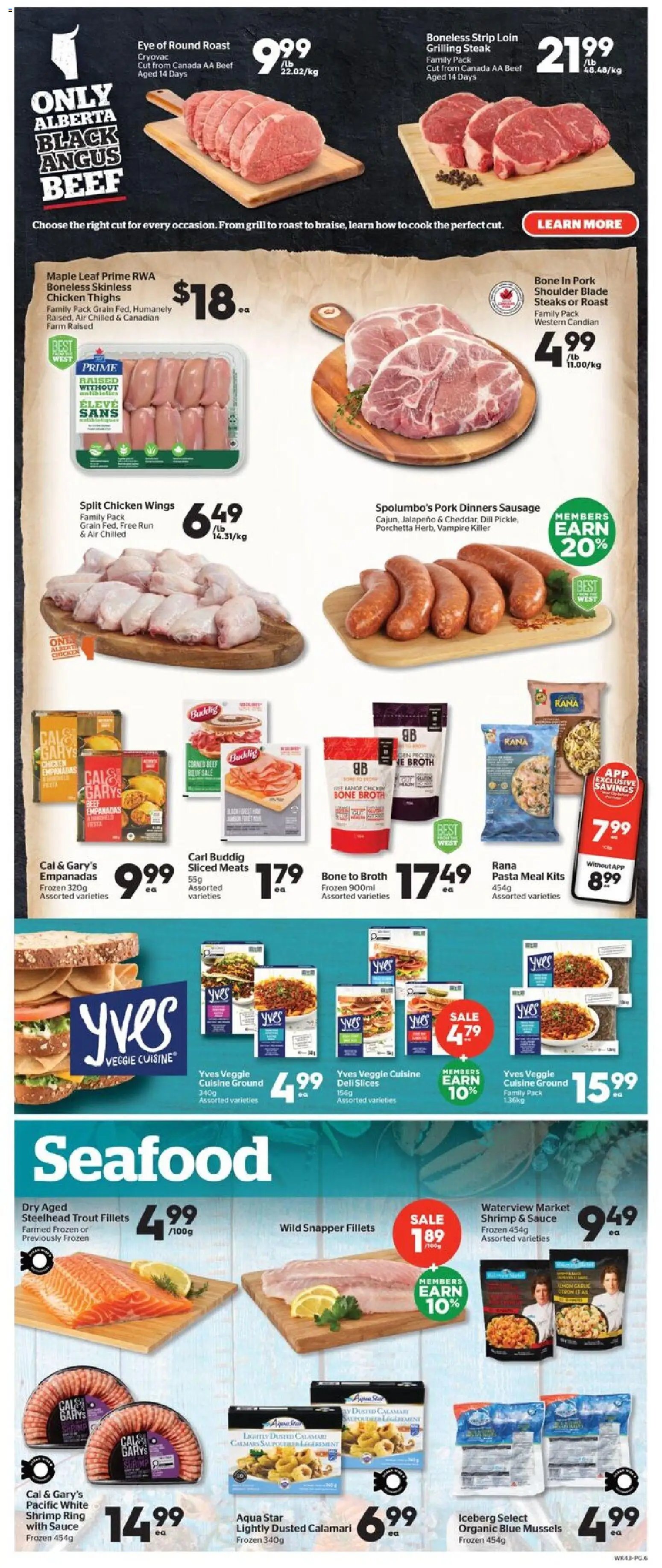 Calgary Co-op weekly flyer / circulaire