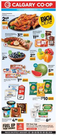 Calgary Co-op weekly flyer / circulaire