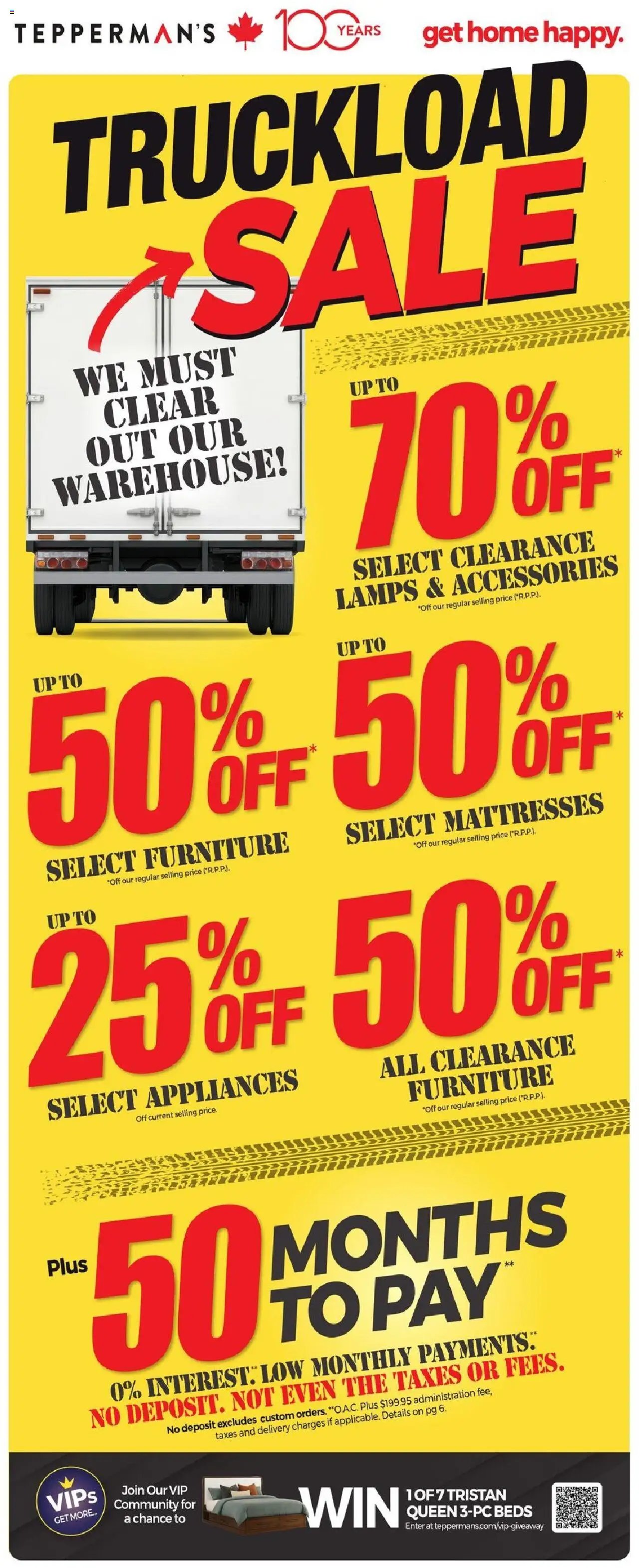 Tepperman's weekly flyer / circulaire