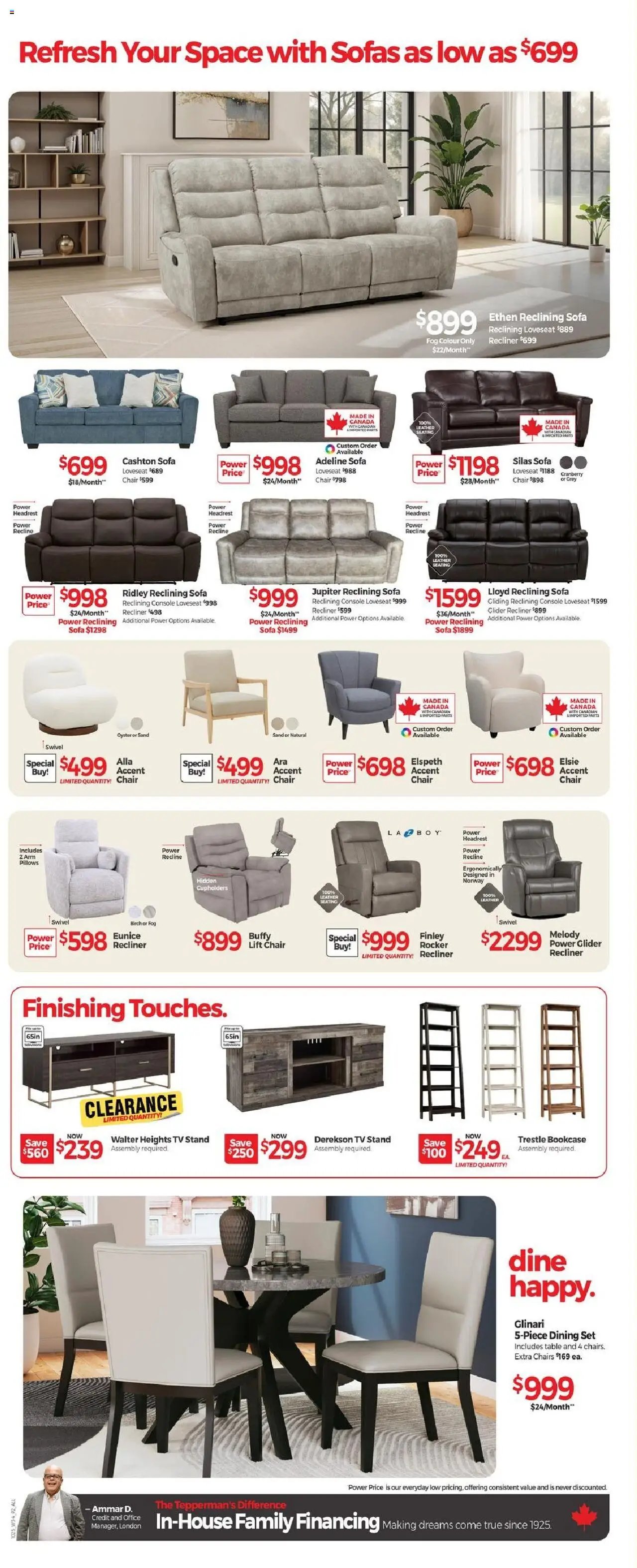 Tepperman's weekly flyer / circulaire