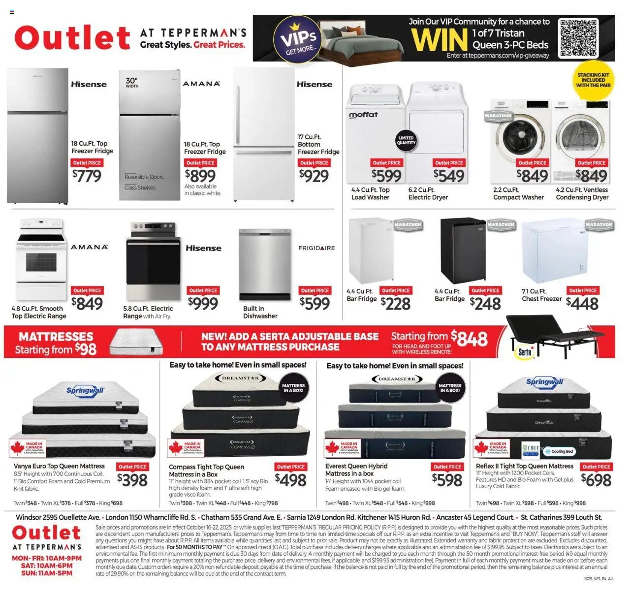 Tepperman's weekly flyer / circulaire