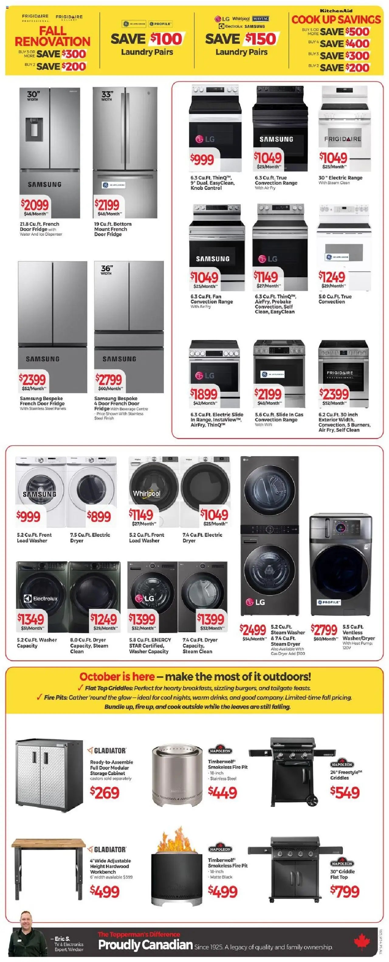 Tepperman's weekly flyer / circulaire