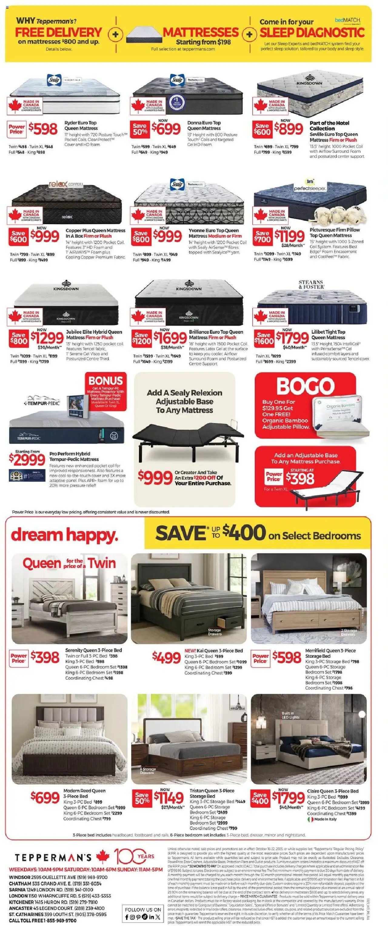 Tepperman's weekly flyer / circulaire