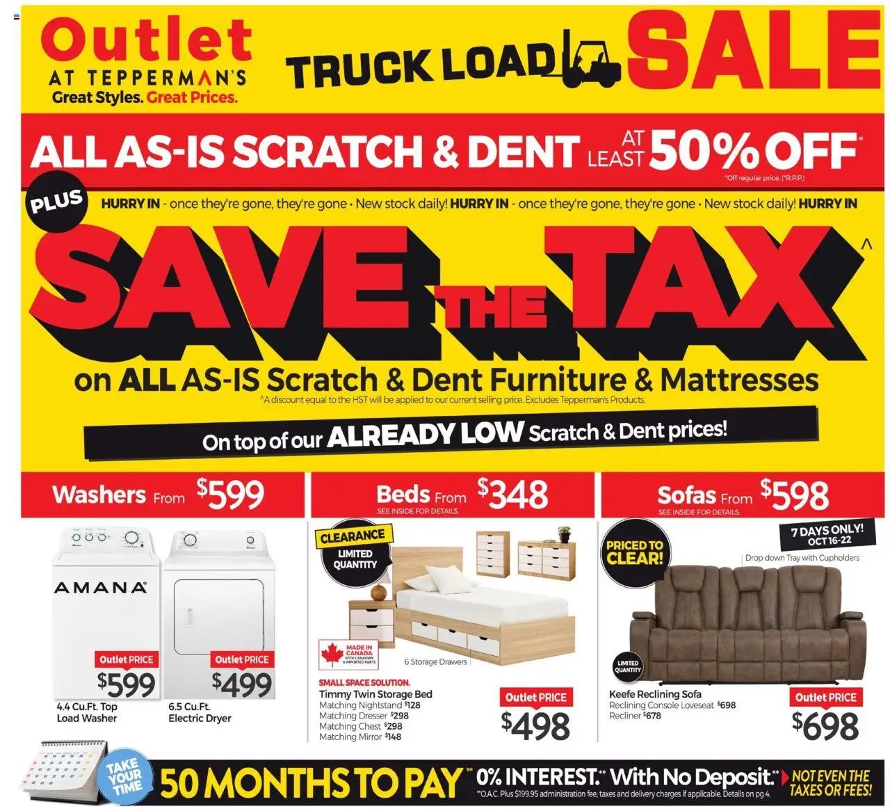 Tepperman's weekly flyer / circulaire