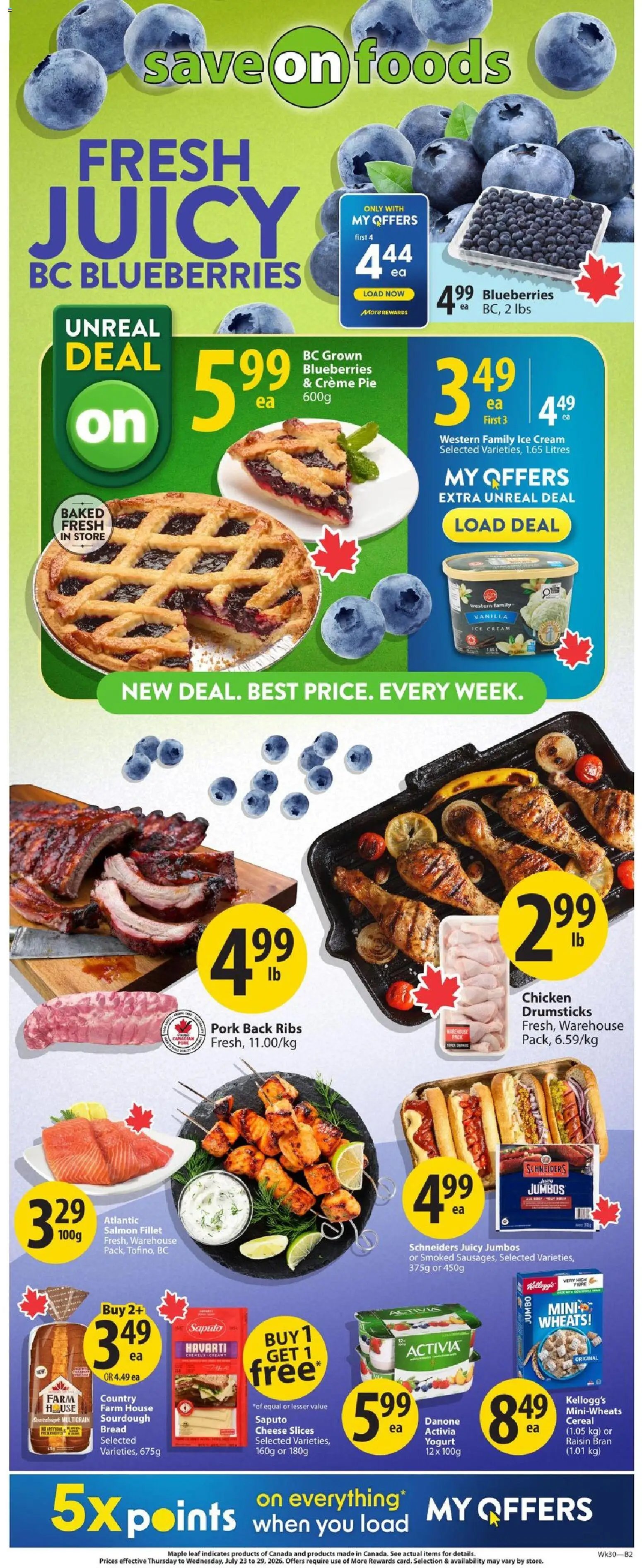 Save on foods flyer - AB