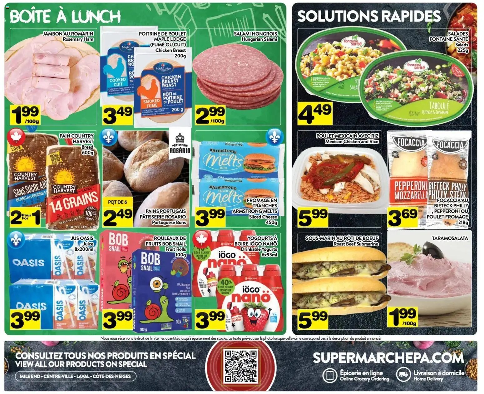 Pa Supermarché weekly flyer / circulaire
