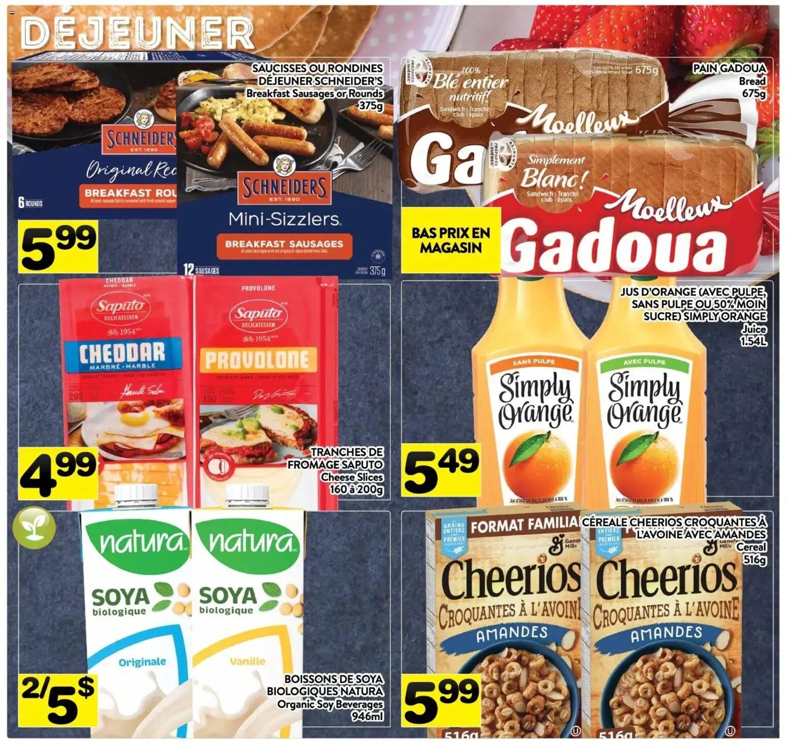 Pa Supermarché weekly flyer / circulaire