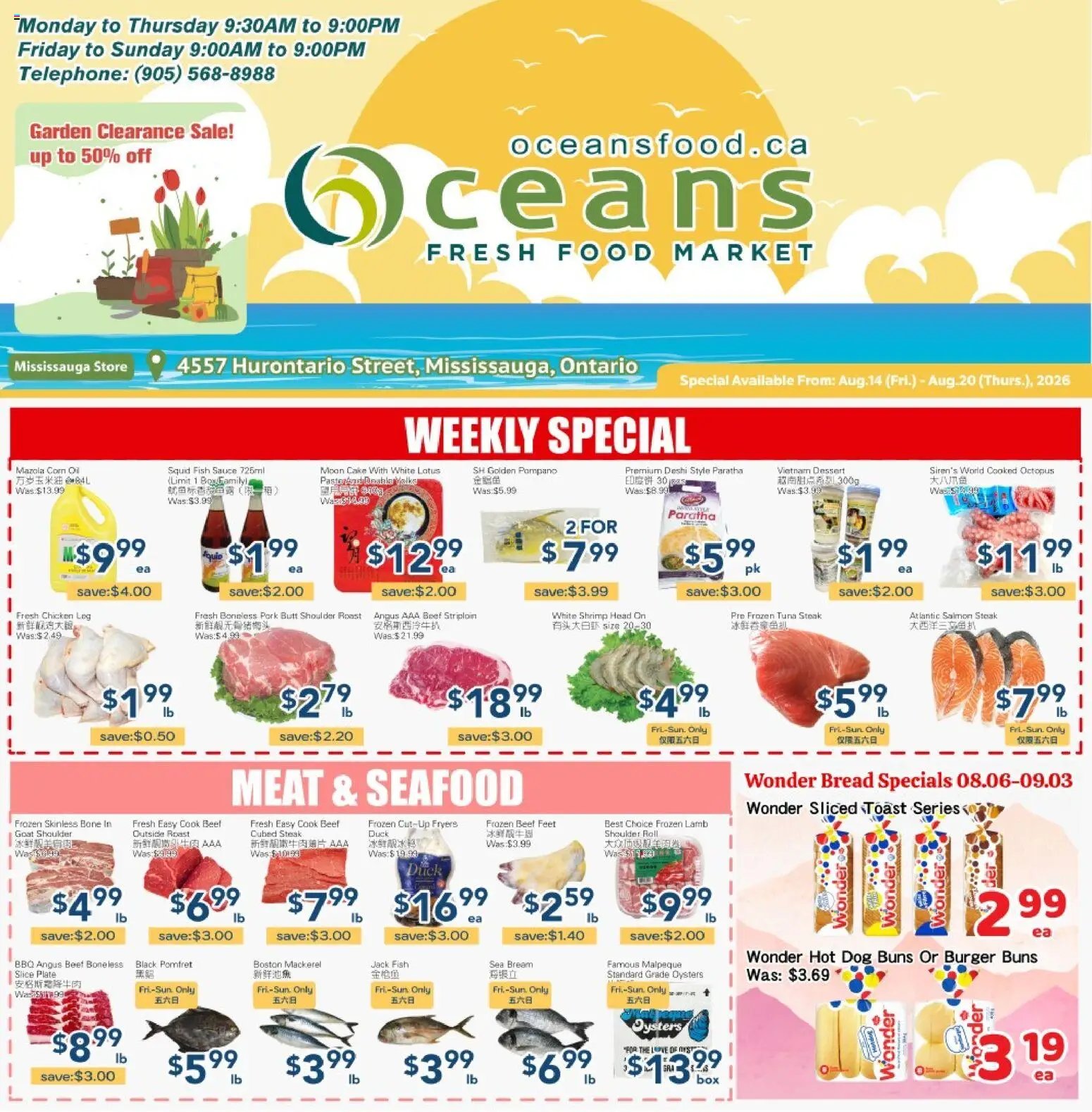 Oceans weekly flyer - Mississauga