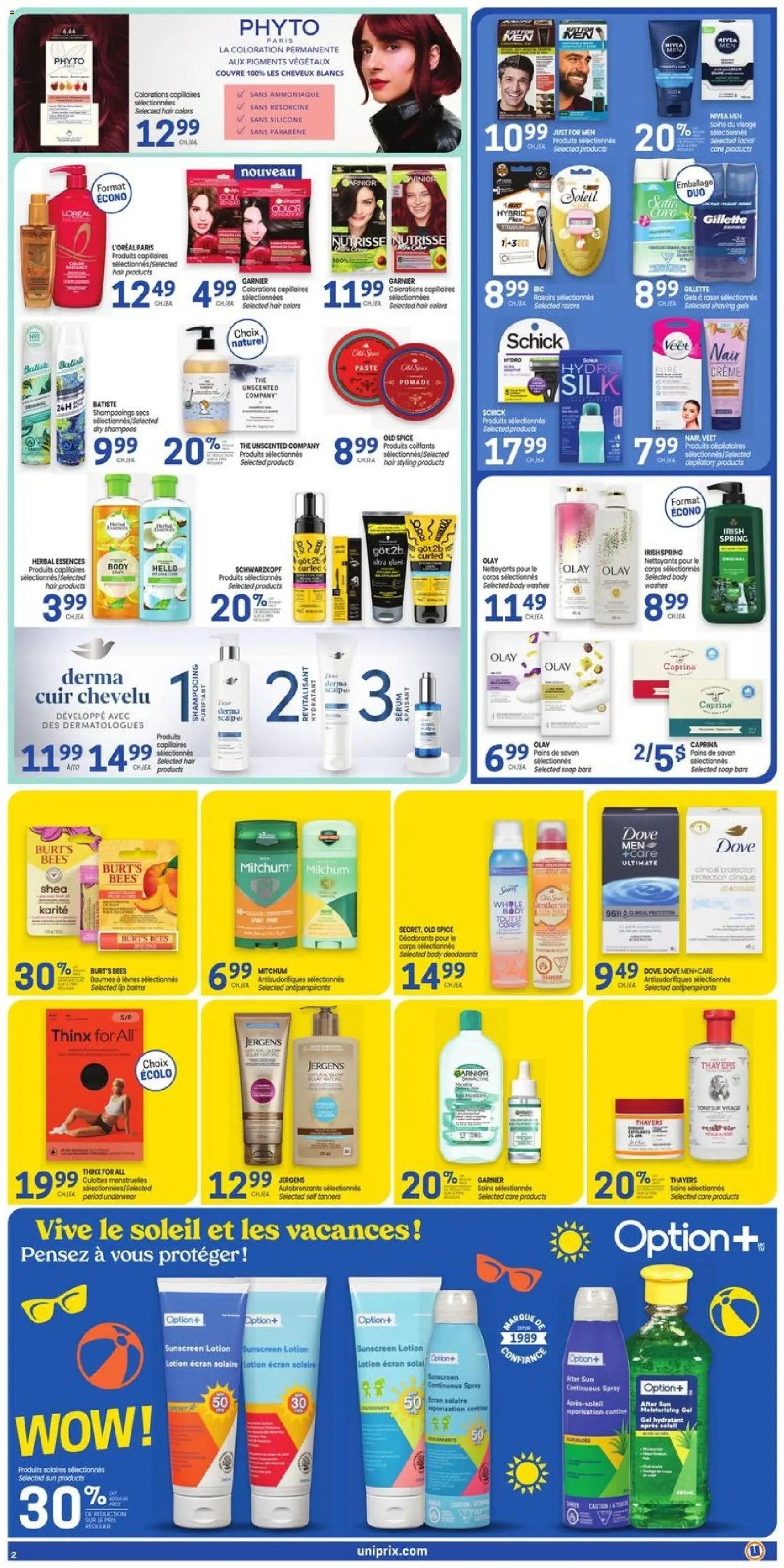 Uniprix weekly flyer / circulaire
