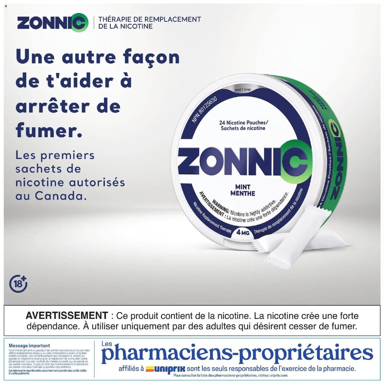 Uniprix weekly flyer / circulaire