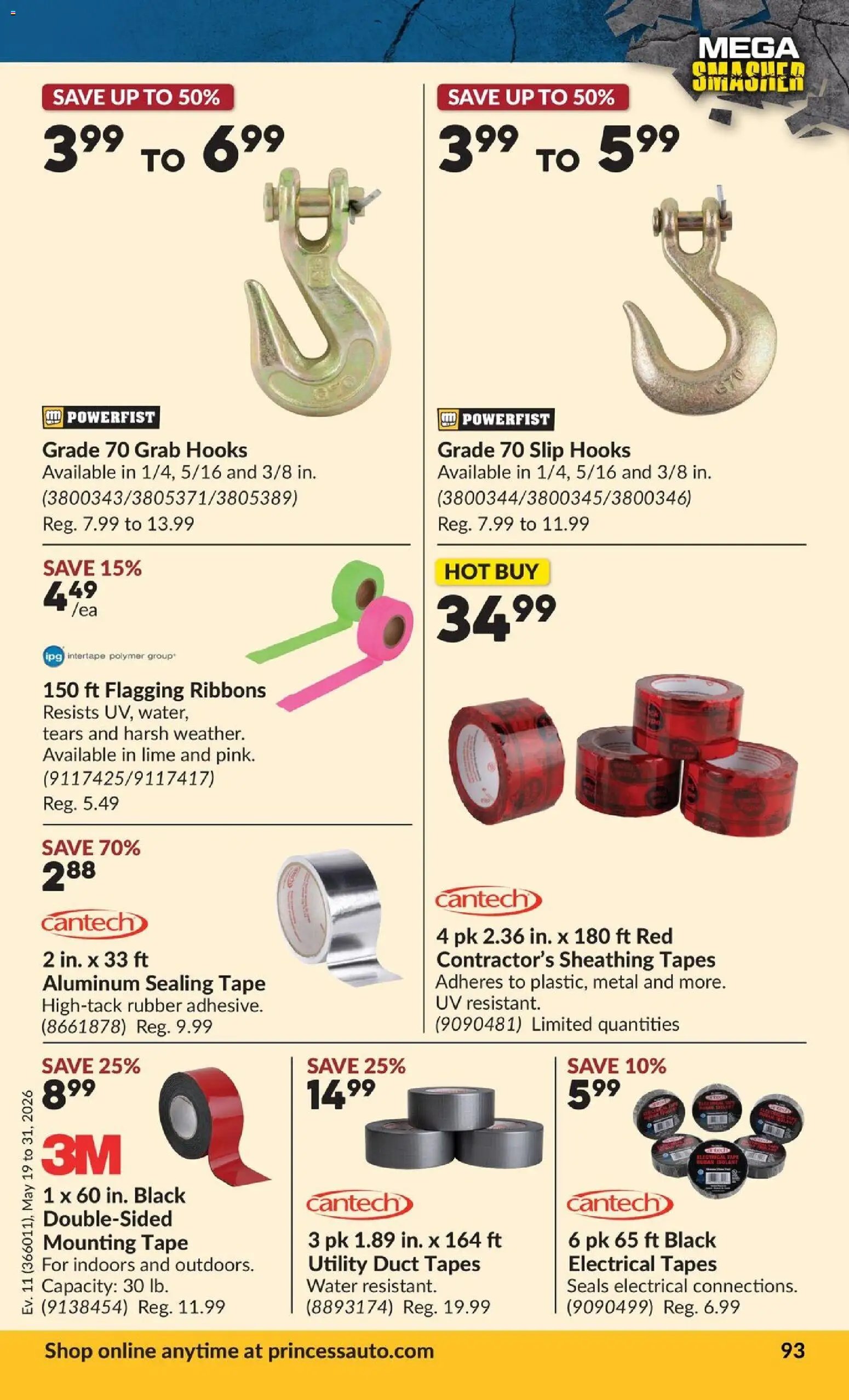 Princess Auto flyer - 2 Week Sale! (2026-05-19 - 2026-05-31) | 101