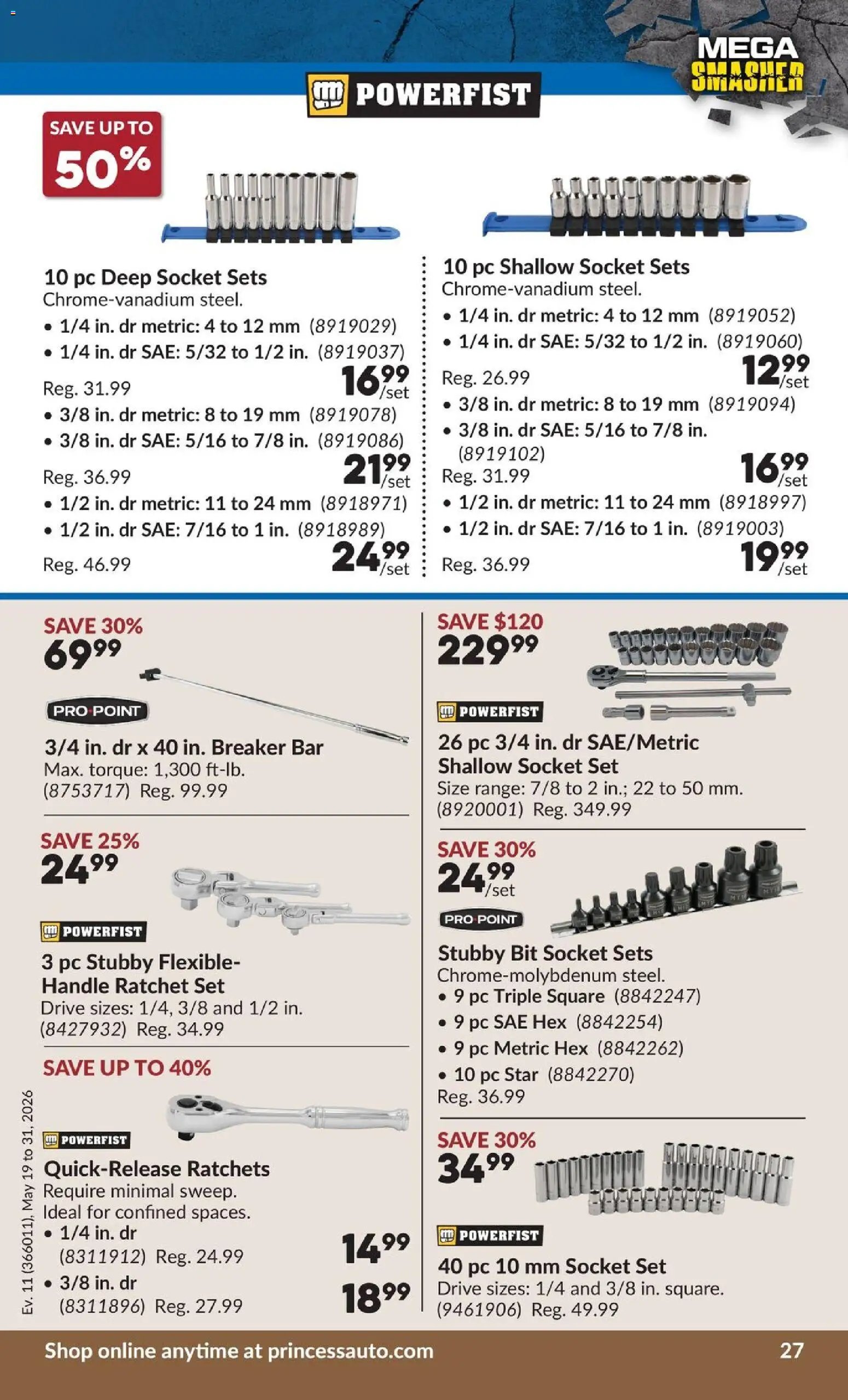 Princess Auto flyer - 2 Week Sale! (2026-05-19 - 2026-05-31) | 33
