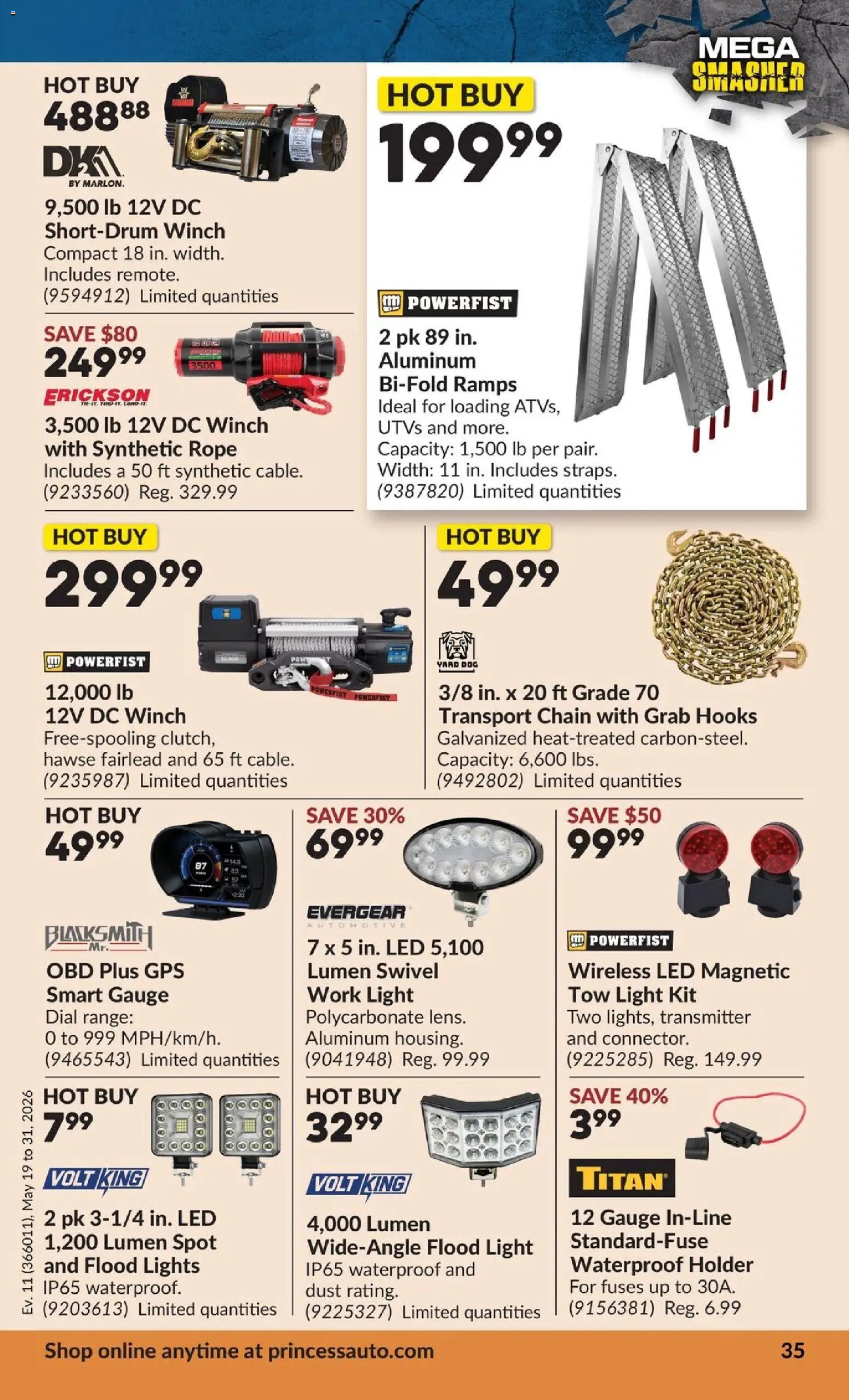 Princess Auto flyer - 2 Week Sale! (2026-05-19 - 2026-05-31) | 41
