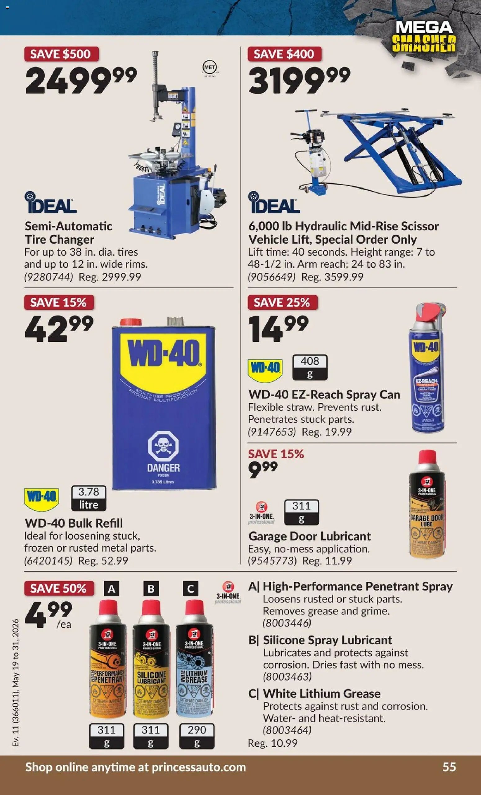 Princess Auto flyer - 2 Week Sale! (2026-05-19 - 2026-05-31) | 62