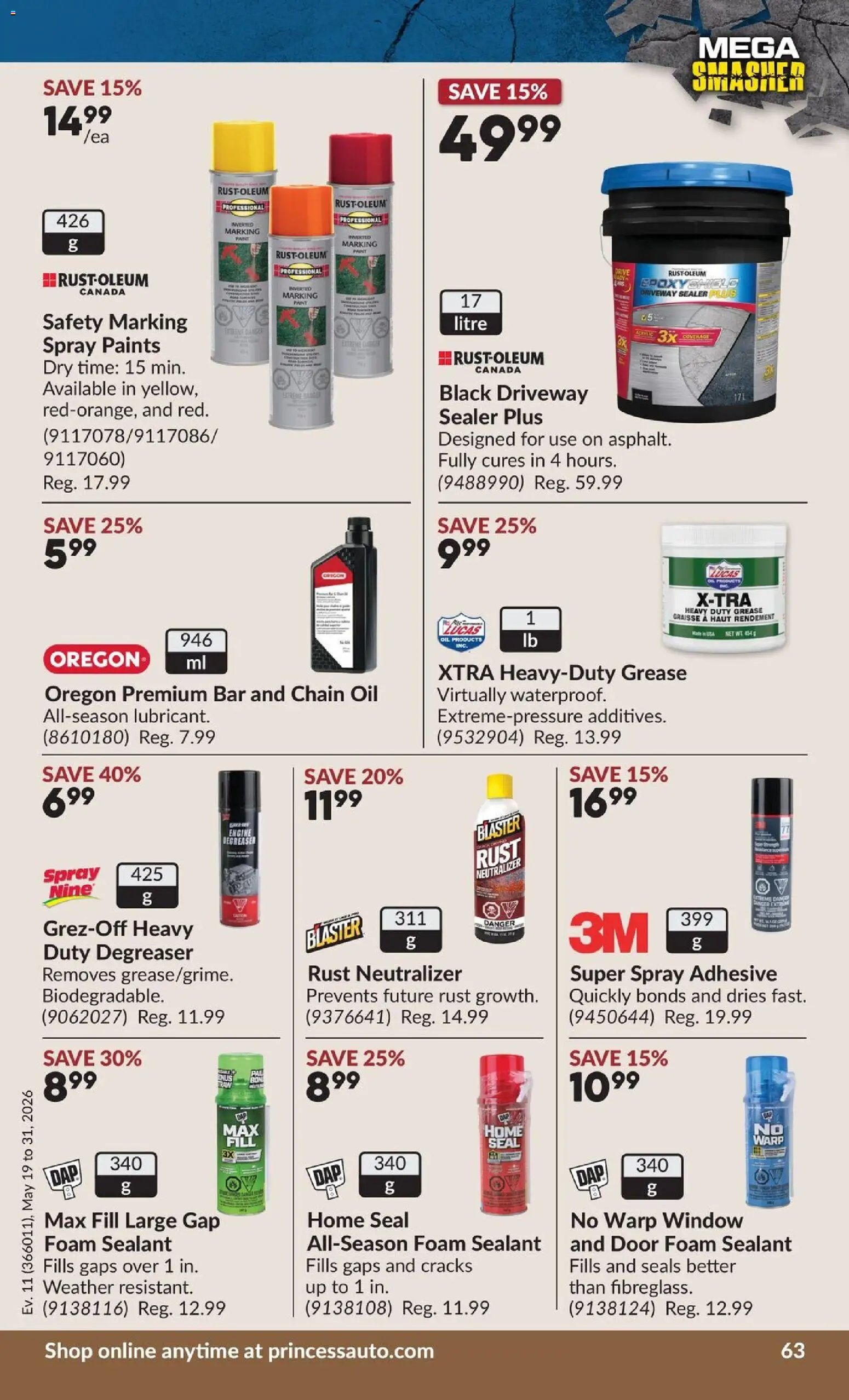Princess Auto flyer - 2 Week Sale! (2026-05-19 - 2026-05-31) | 70