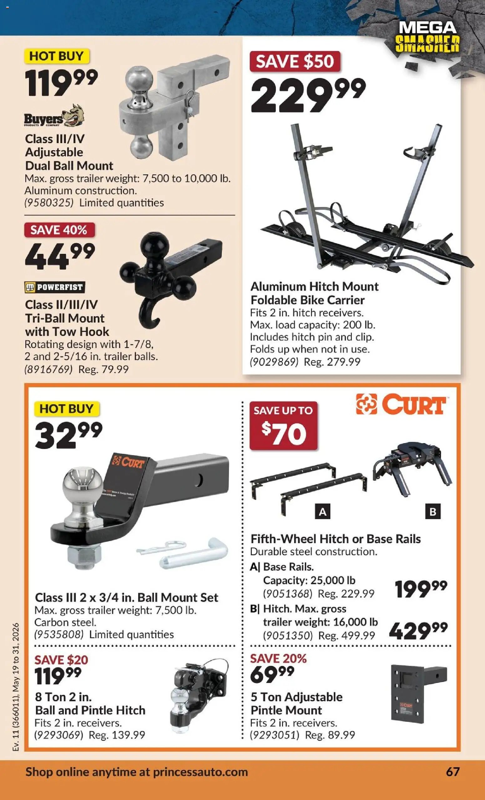 Princess Auto flyer - 2 Week Sale! (2026-05-19 - 2026-05-31) | 74