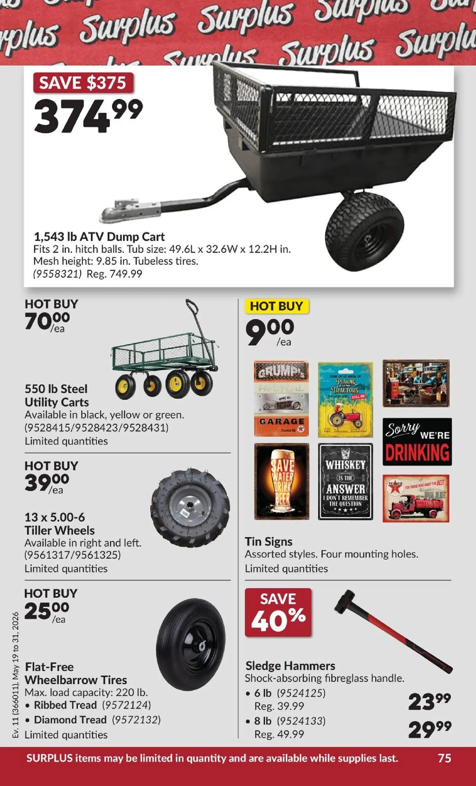 Princess Auto flyer - 2 Week Sale! (2026-05-19 - 2026-05-31) | 83