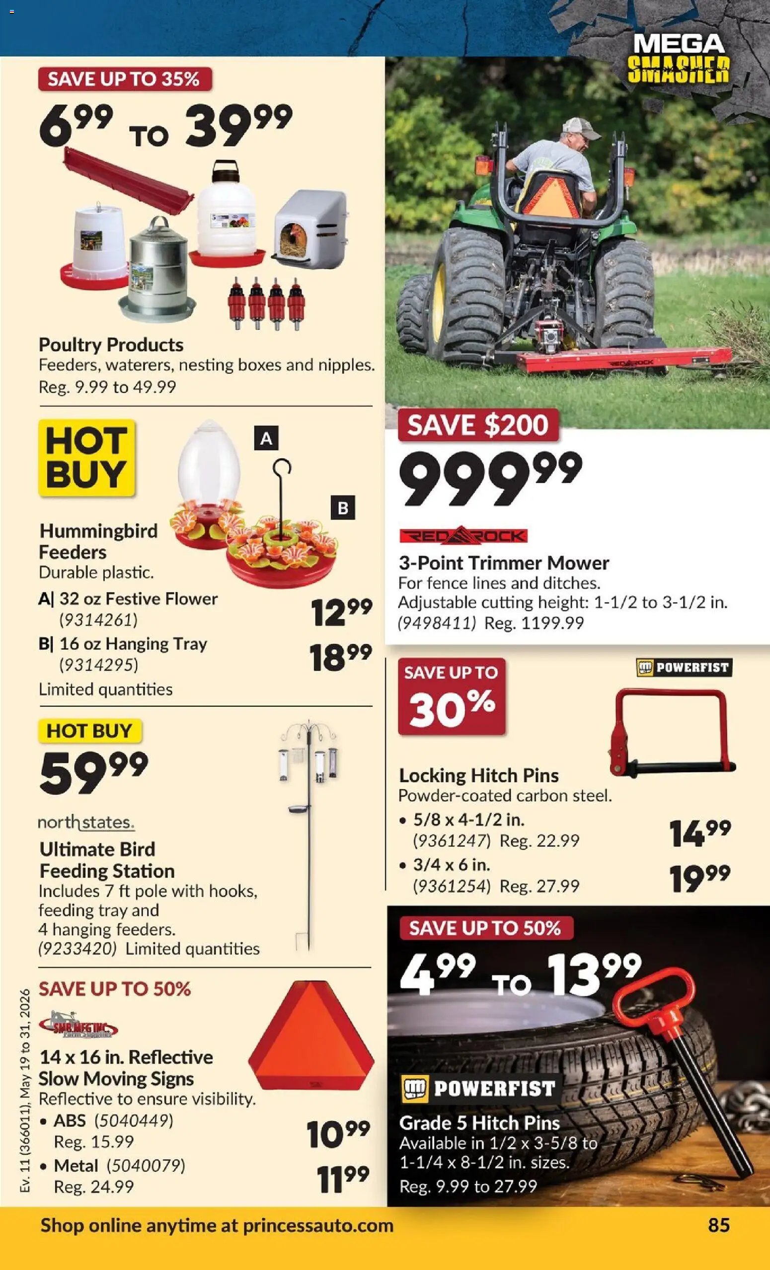 Princess Auto flyer - 2 Week Sale! (2026-05-19 - 2026-05-31) | 93