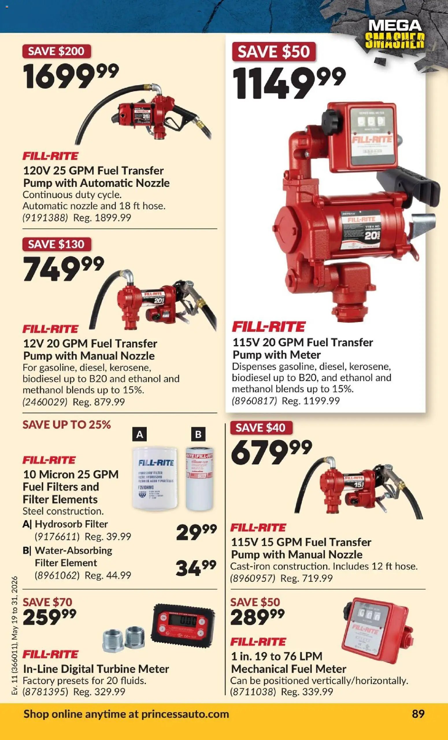 Princess Auto flyer - 2 Week Sale! (2026-05-19 - 2026-05-31) | 97
