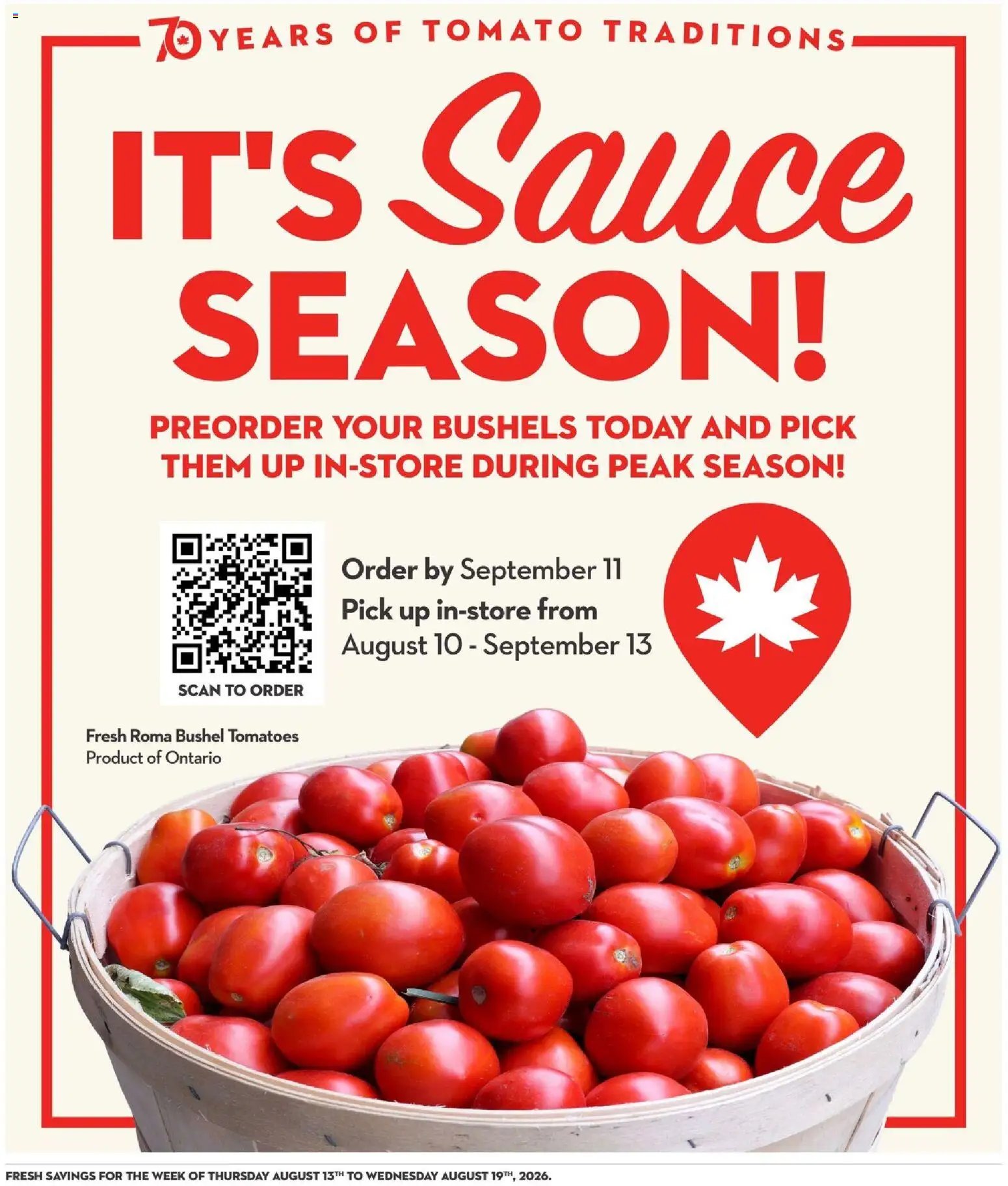 Longo's weekly flyer / circulaire