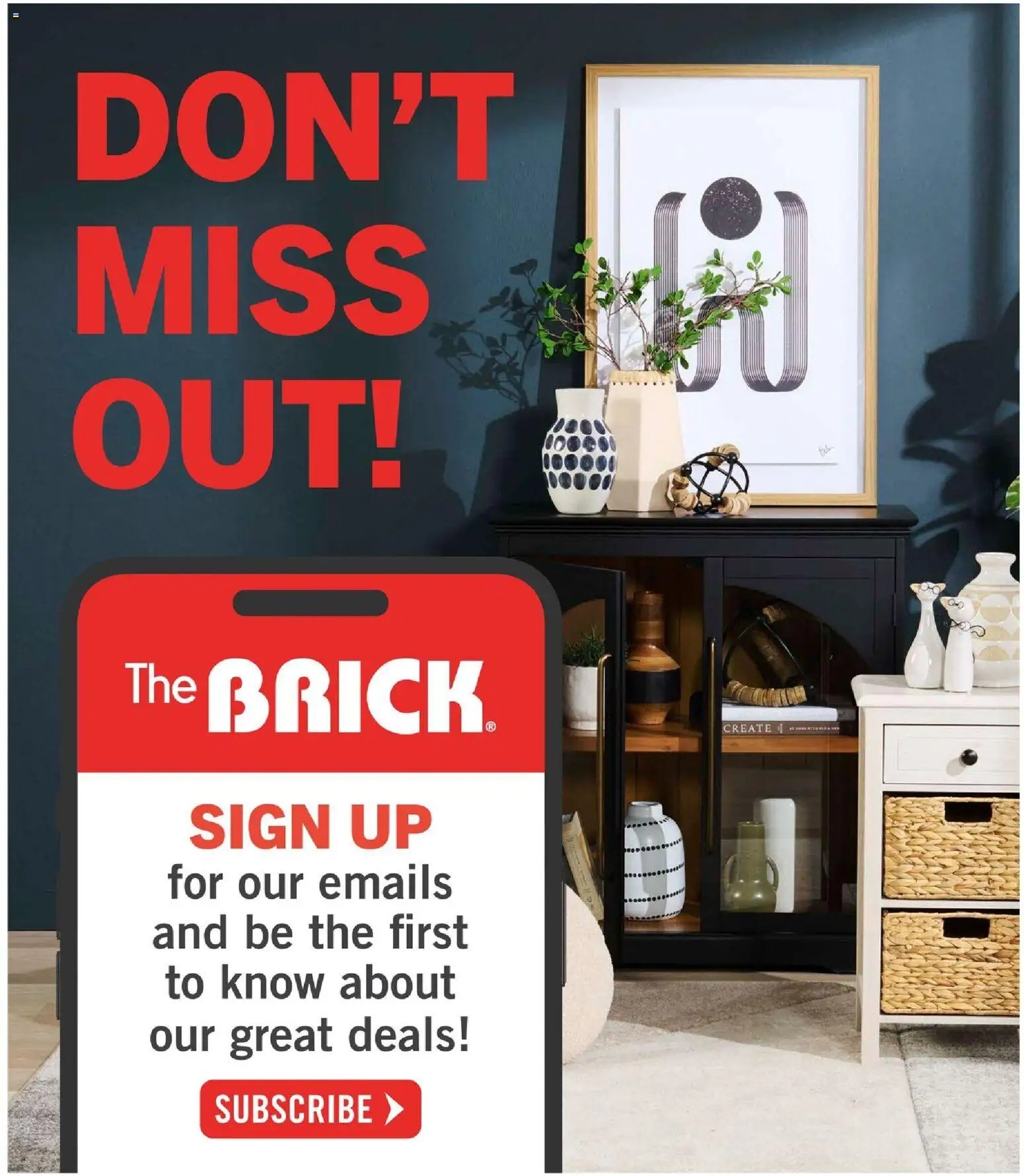 The Brick weekly flyer / circulaire