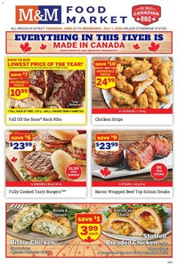 M&M Food Market weekly flyer / circulaire