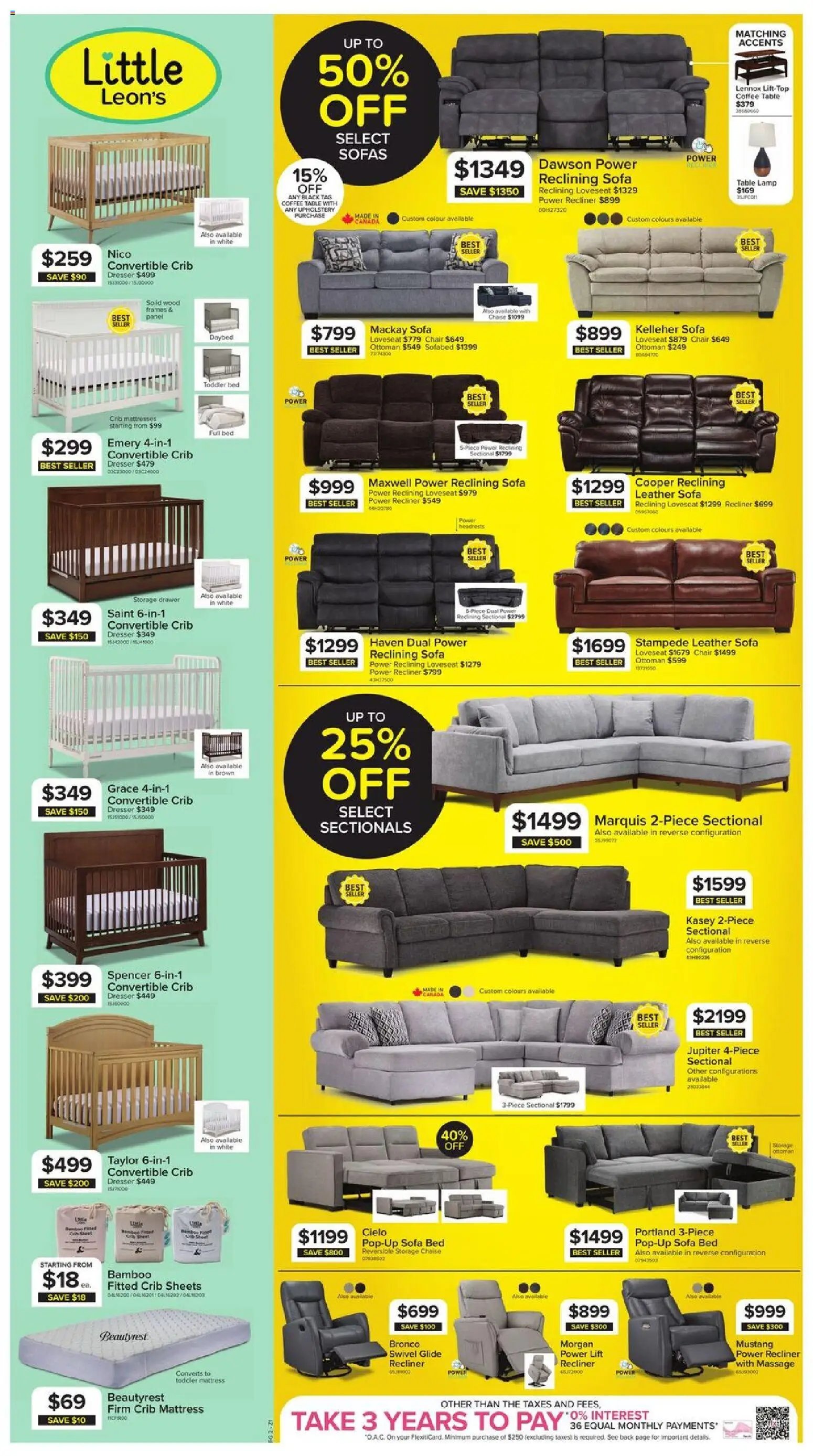 Leon's weekly flyer / circulaire