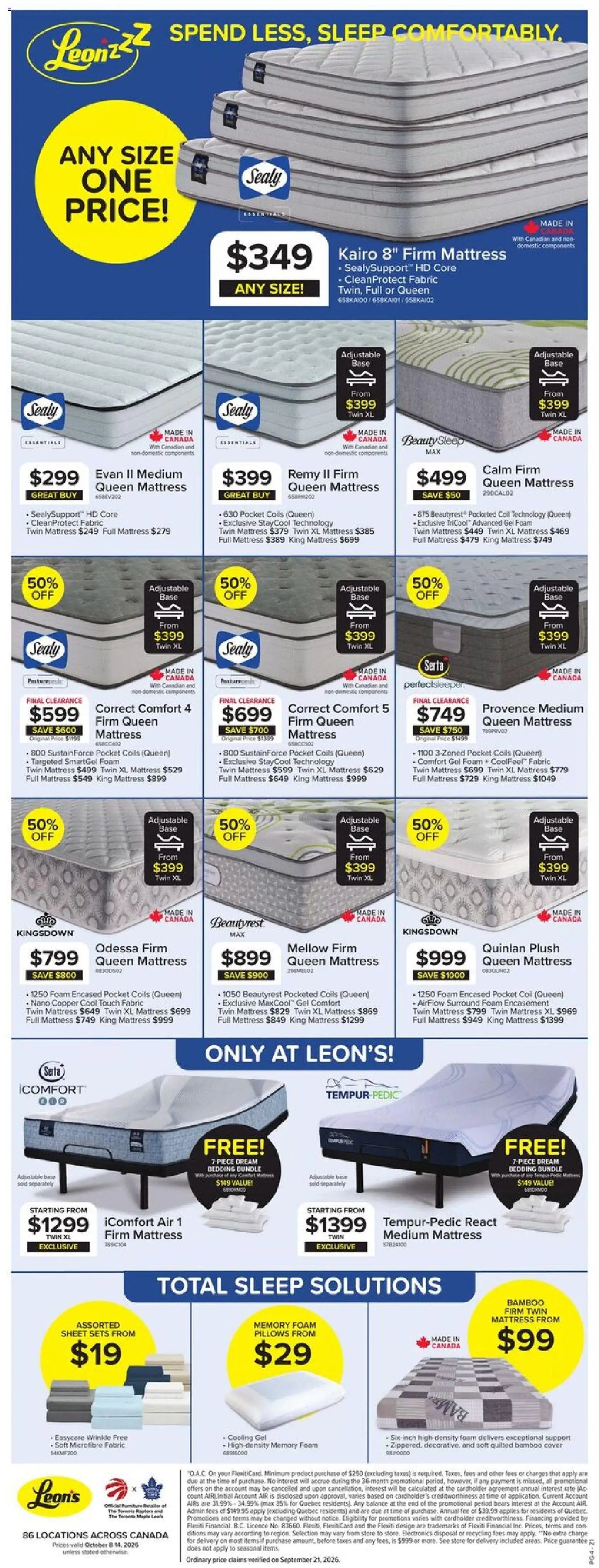 Leon's weekly flyer / circulaire
