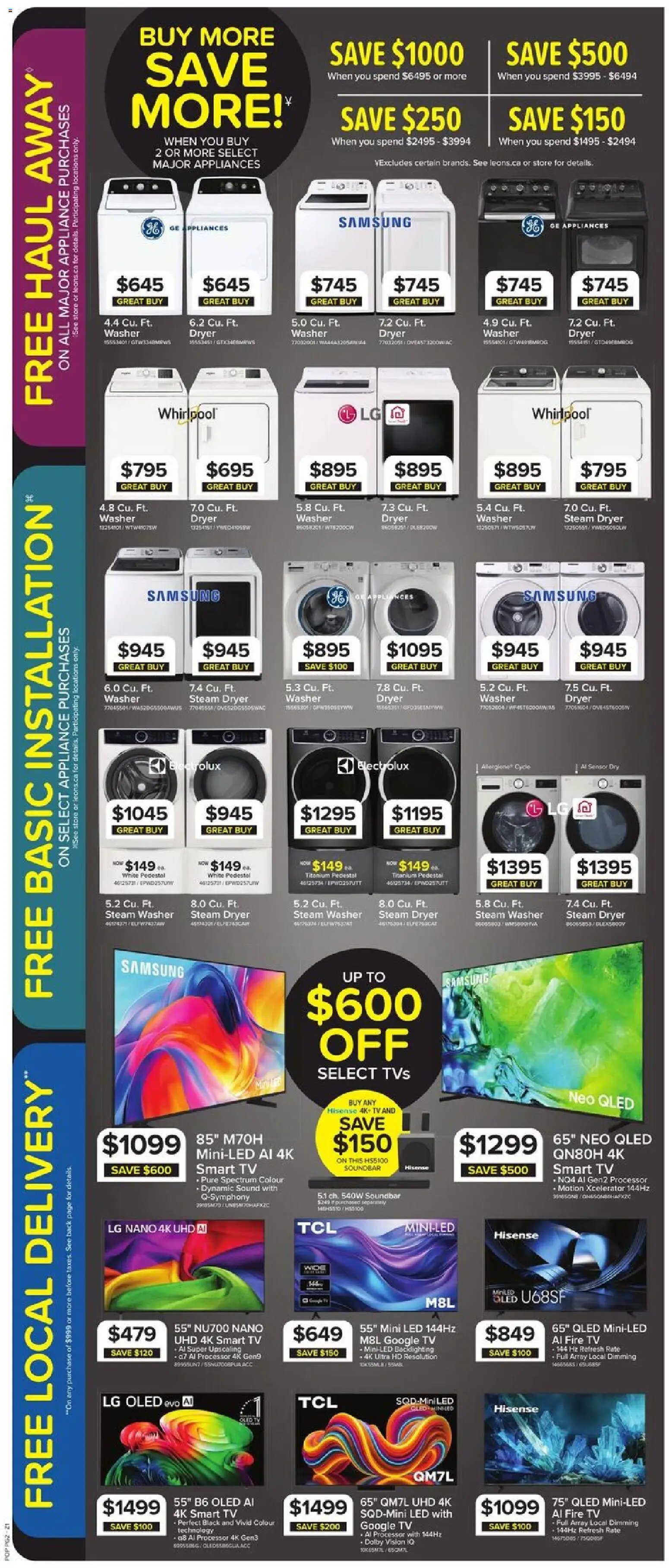 Leon's weekly flyer / circulaire