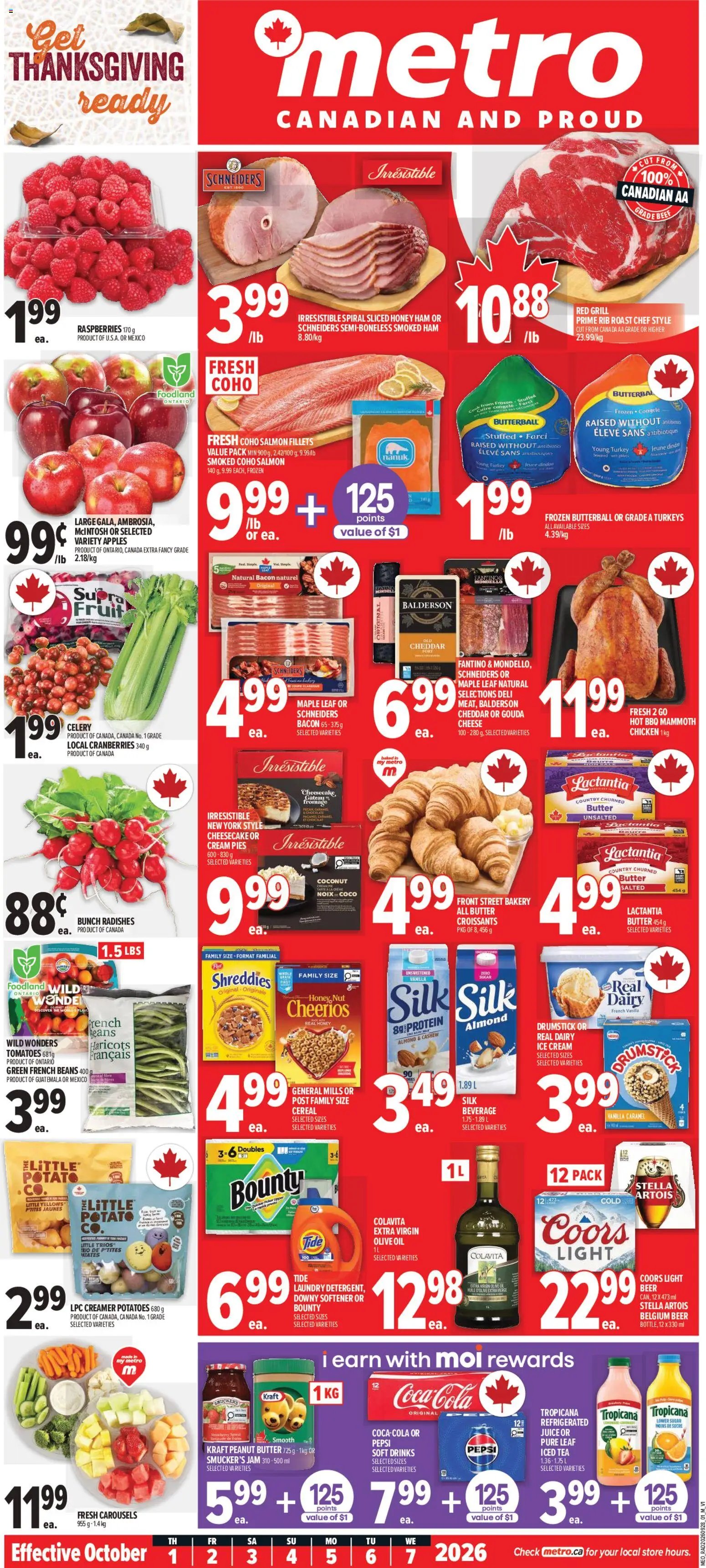 Metro weekly flyer / circulaire