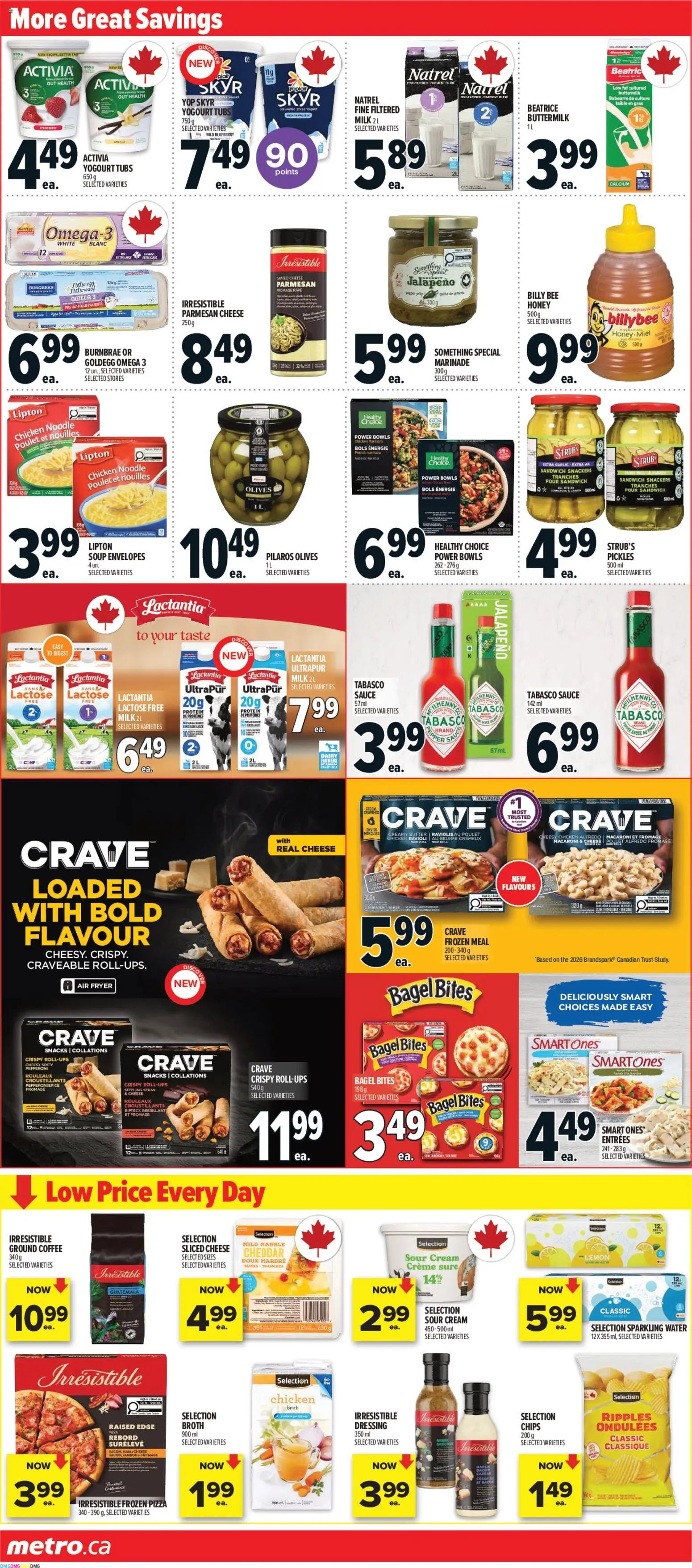 Metro weekly flyer / circulaire