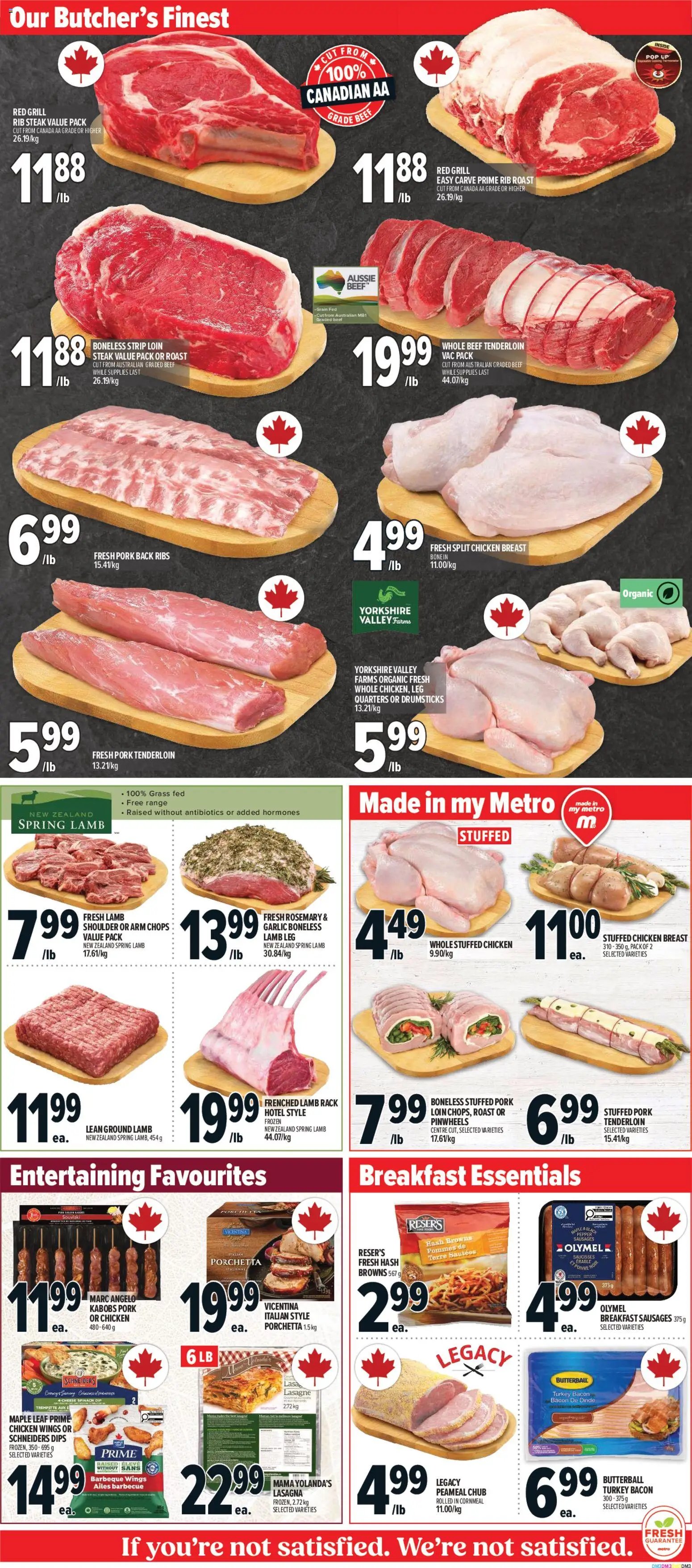 Metro weekly flyer / circulaire