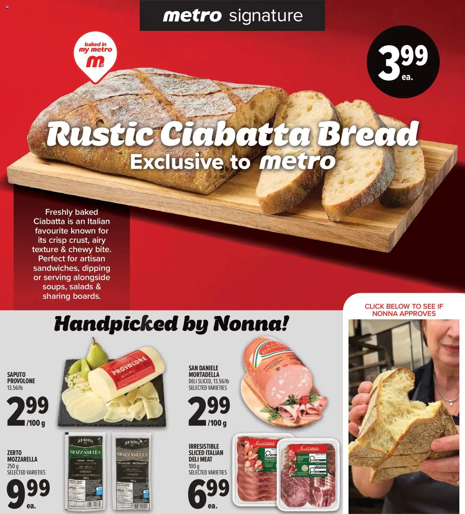 Metro weekly flyer / circulaire