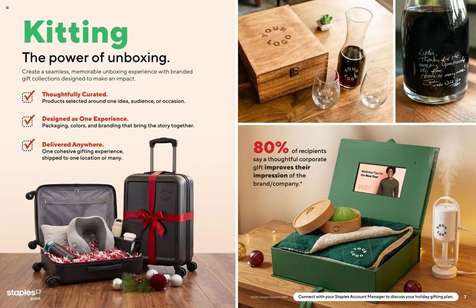 Staples flyer - Holiday idea book