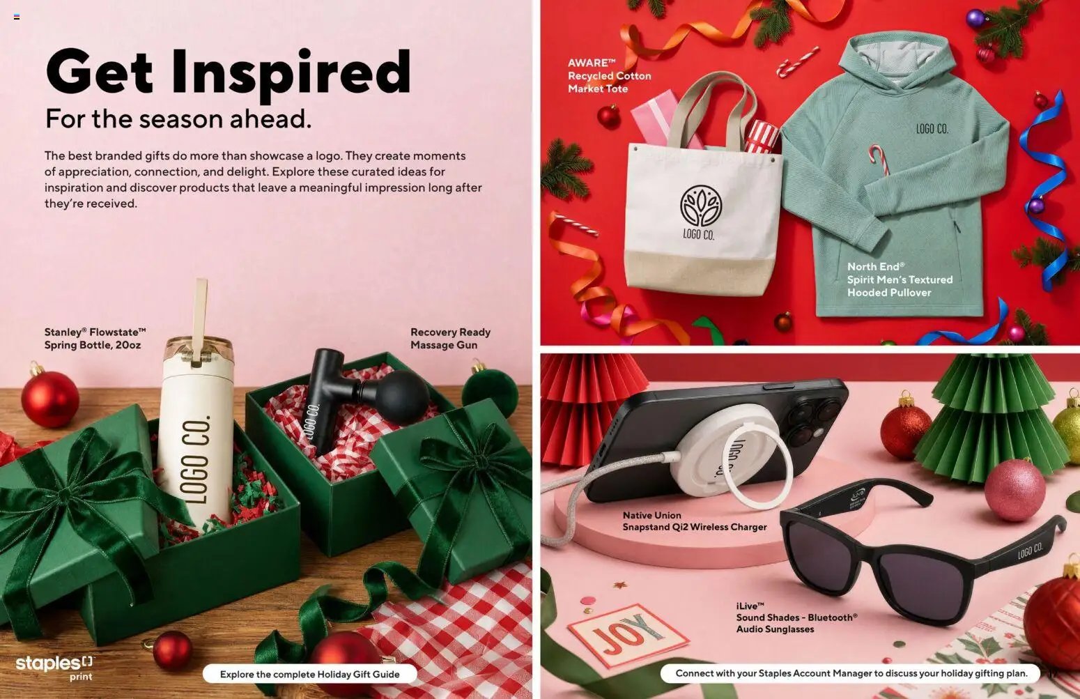 Staples flyer - Holiday idea book