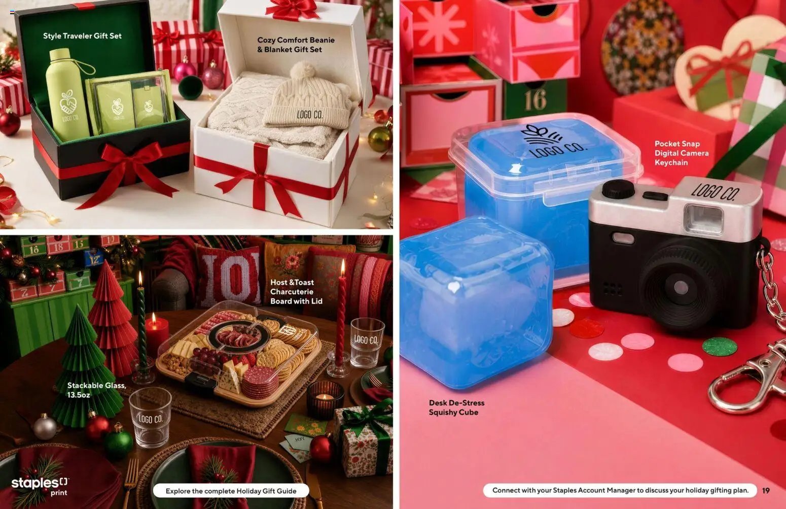 Staples flyer - Holiday idea book