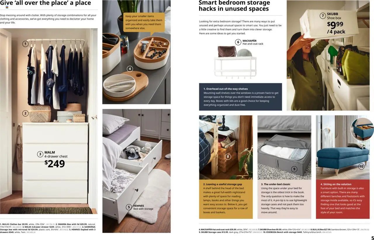 IKEA - 2024 Storage for every home - Bedroom and Living room